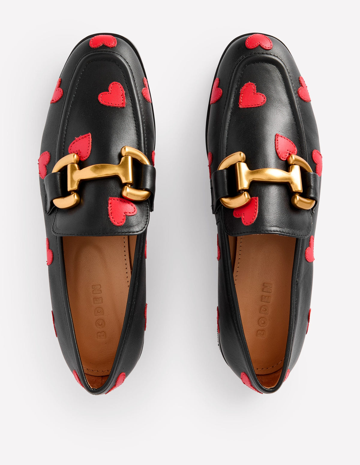 Mocassins Iris à mors-Cœurs noirs - Image 5
