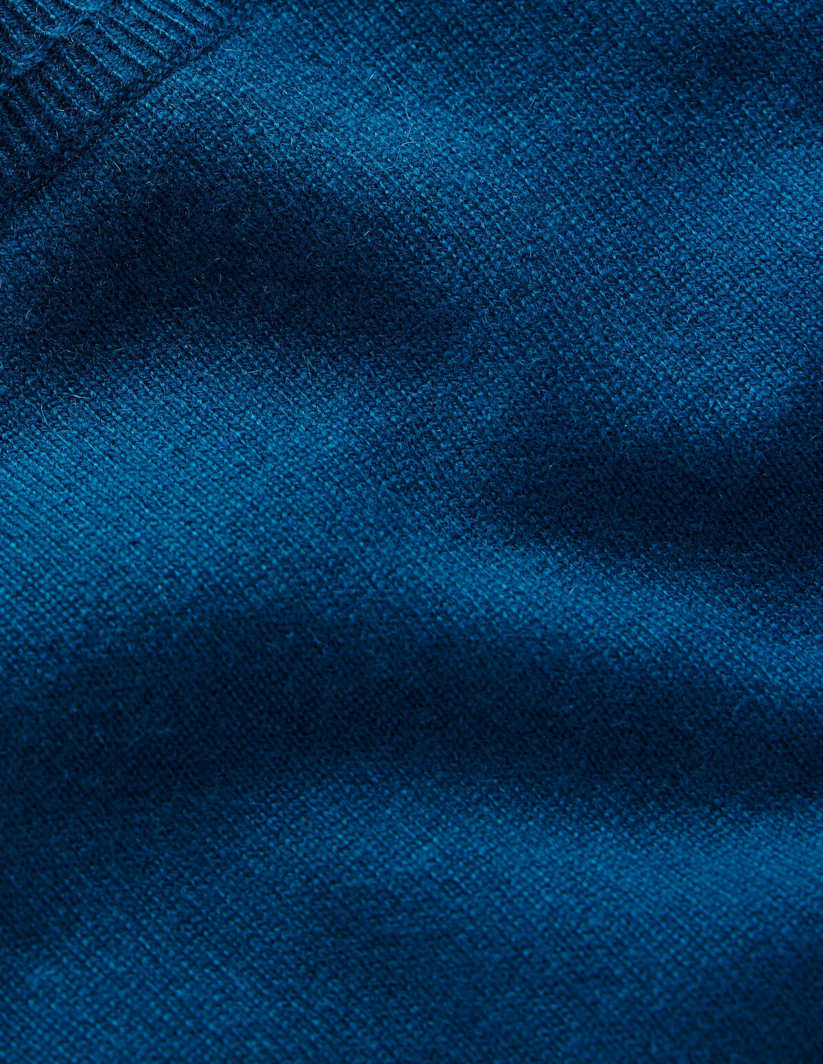 Eva Cashmere Crew Neck Jumper-Harbour Blue - Image 6