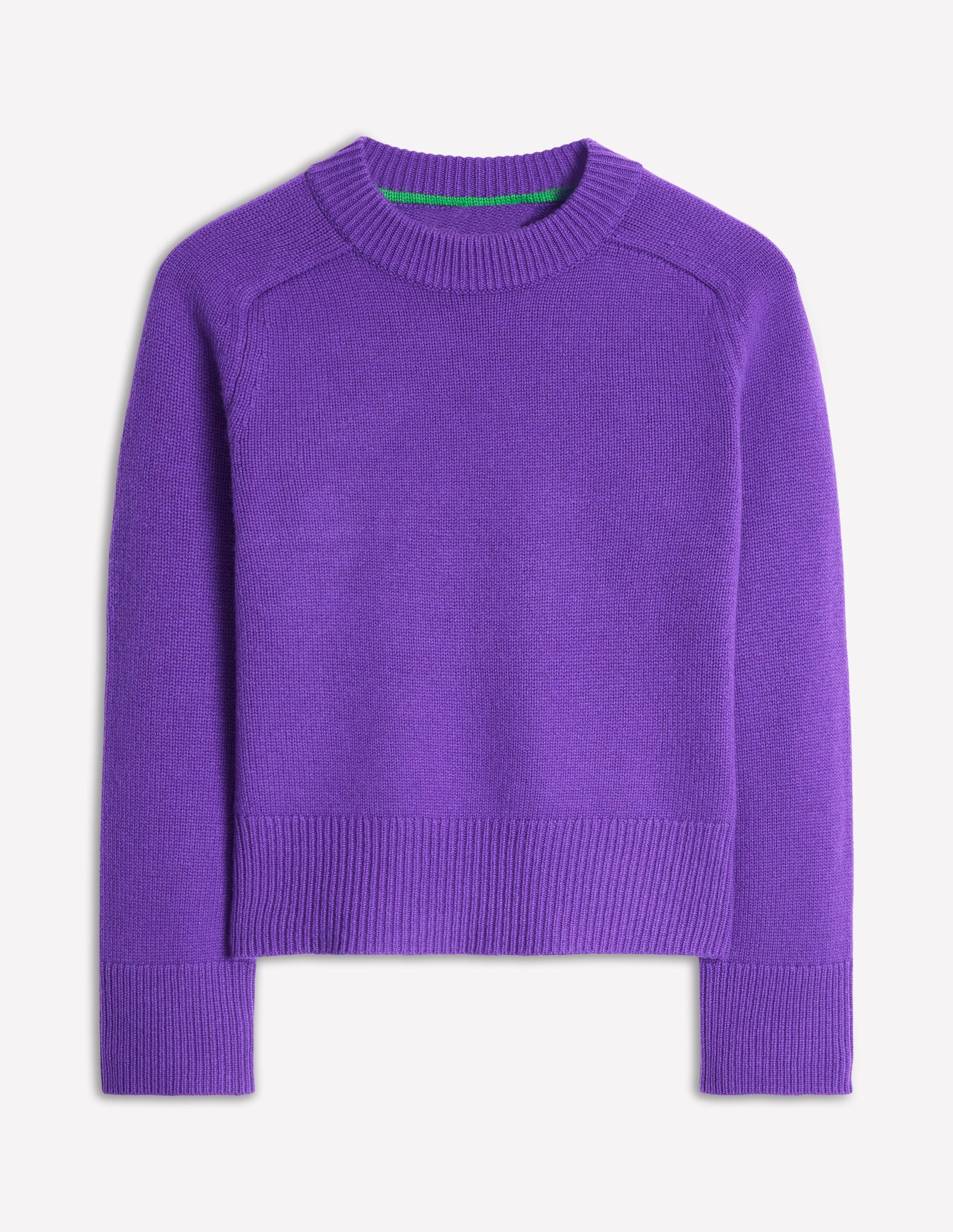 Pull manches larges en cachemire-Violet Améthyste - Image 6