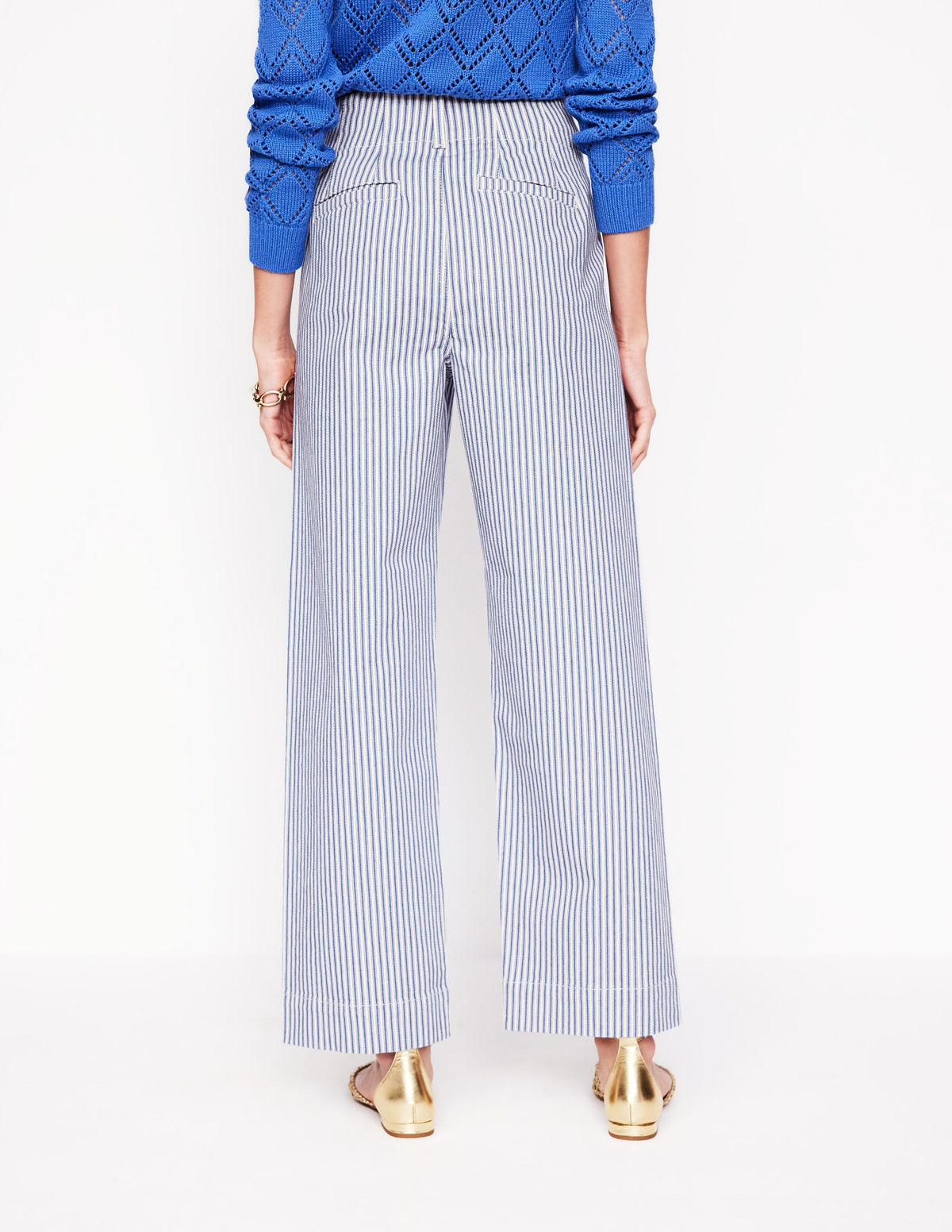 Pantalon Primrose à poches plaquées-À Rayures - Image 3