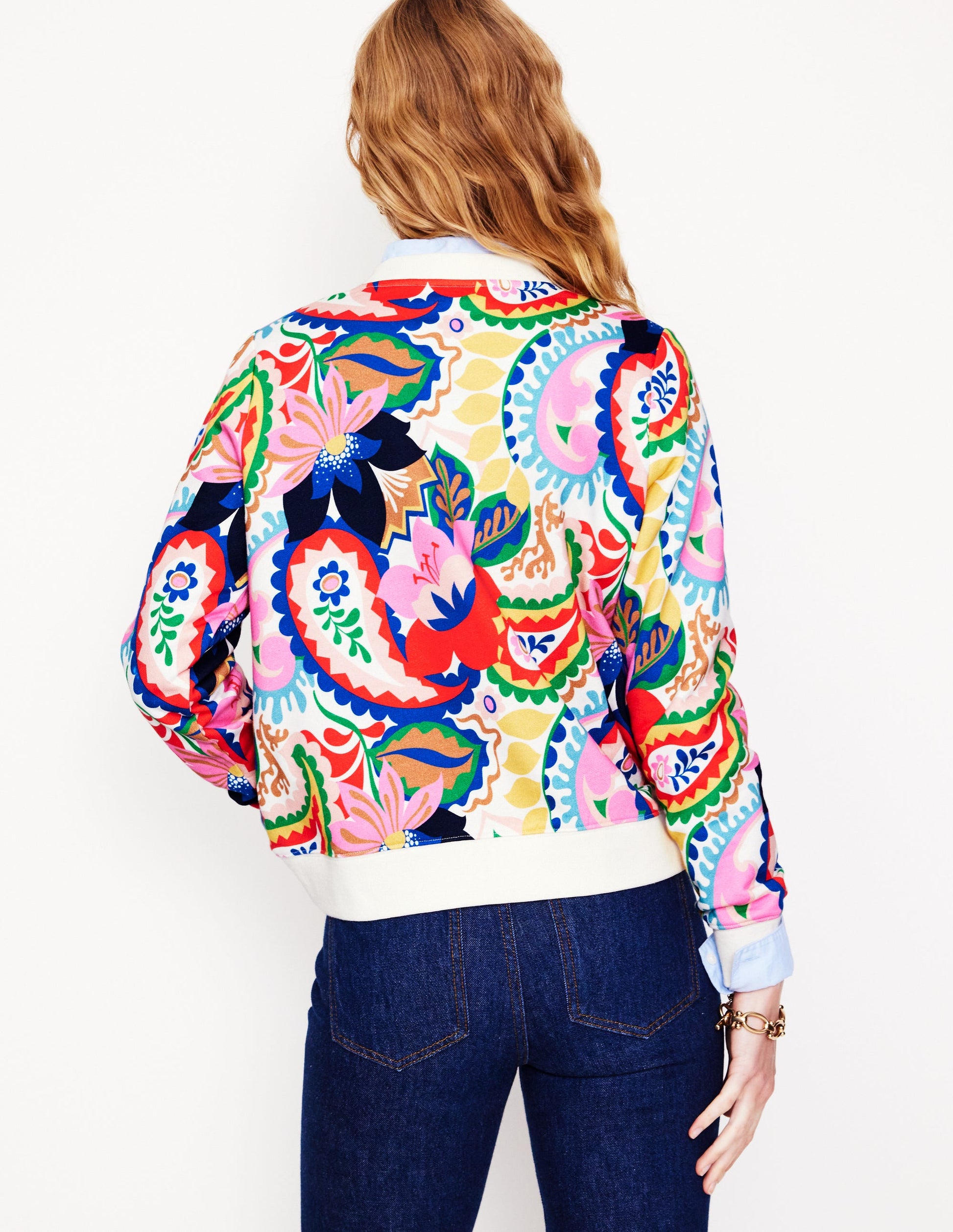 Hannah Sweatshirt mit Print-Bunt, Botanik-Paisley-3