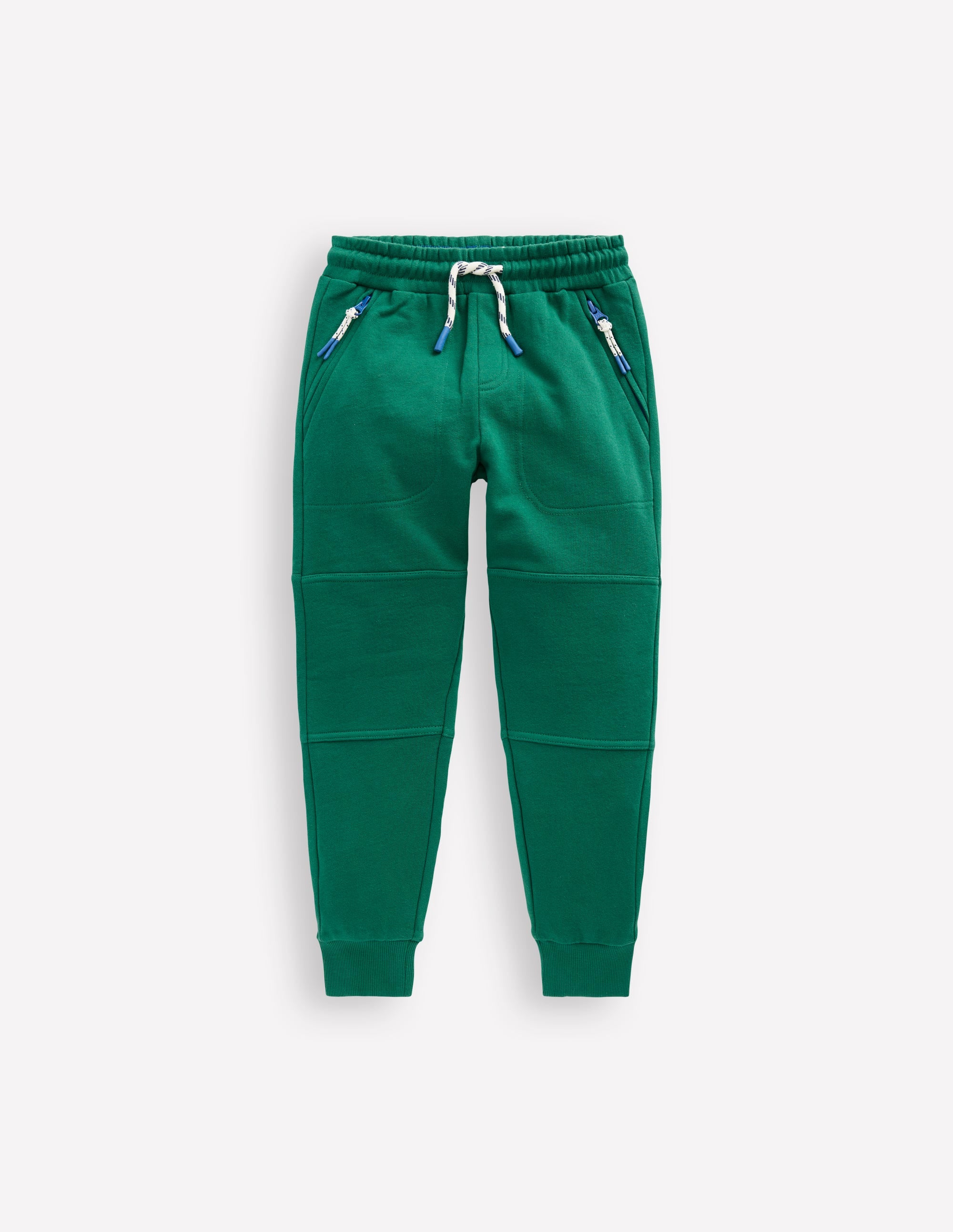Jogginghose mit verstärktem Knie-Juwelgrün - Image 1
