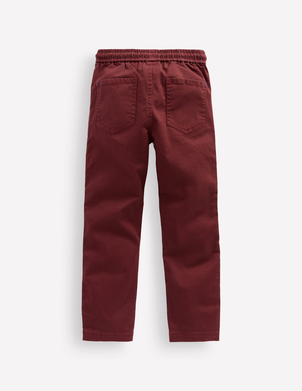 Schmal geschnittene Hose zum Hineinschlüpfen-Kastanie - Image 2