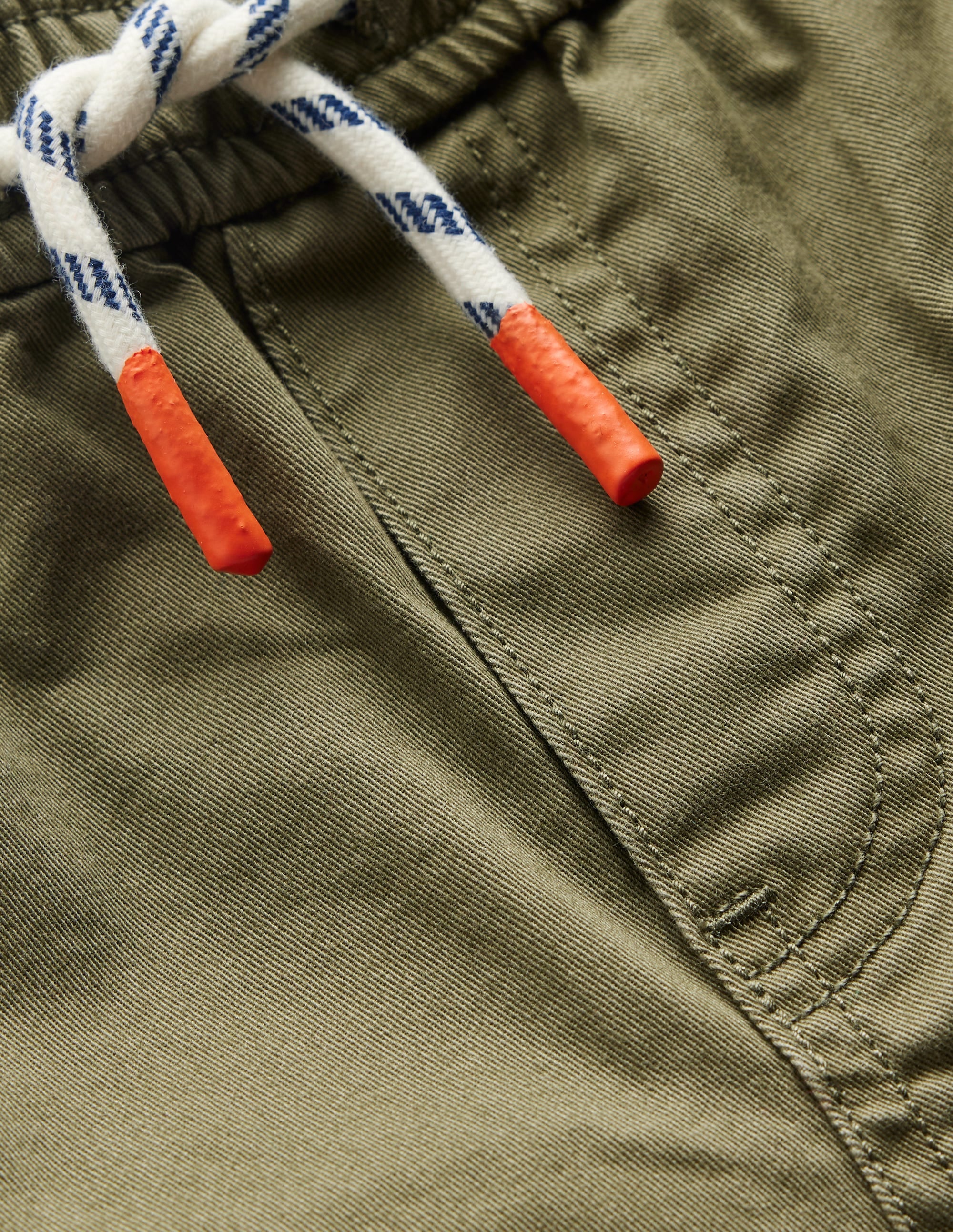 Schmal geschnittene Hose zum Hineinschlüpfen-Waldgrün - Image 3