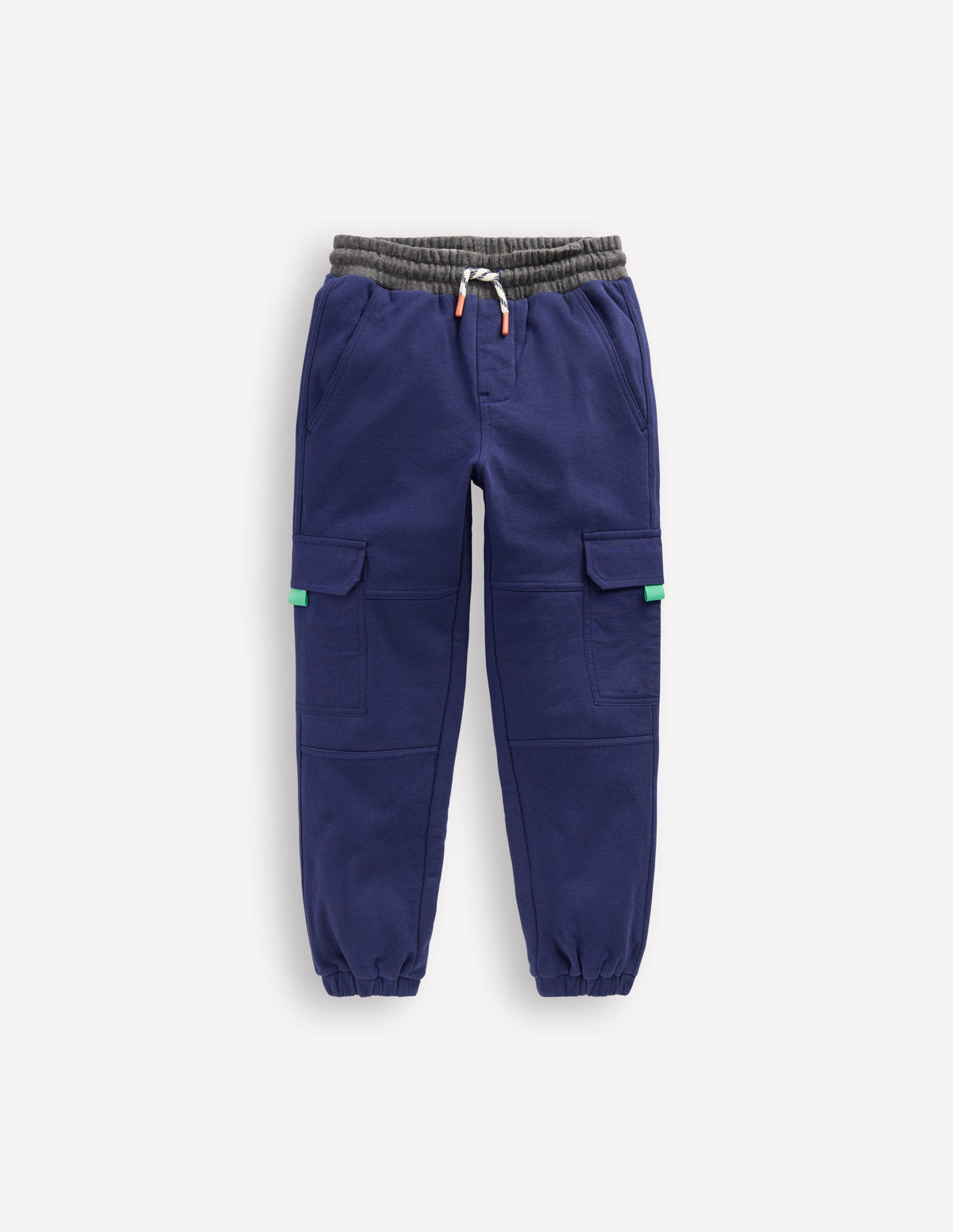 Ripstop Cargo Joggers-College Navy - Image 1