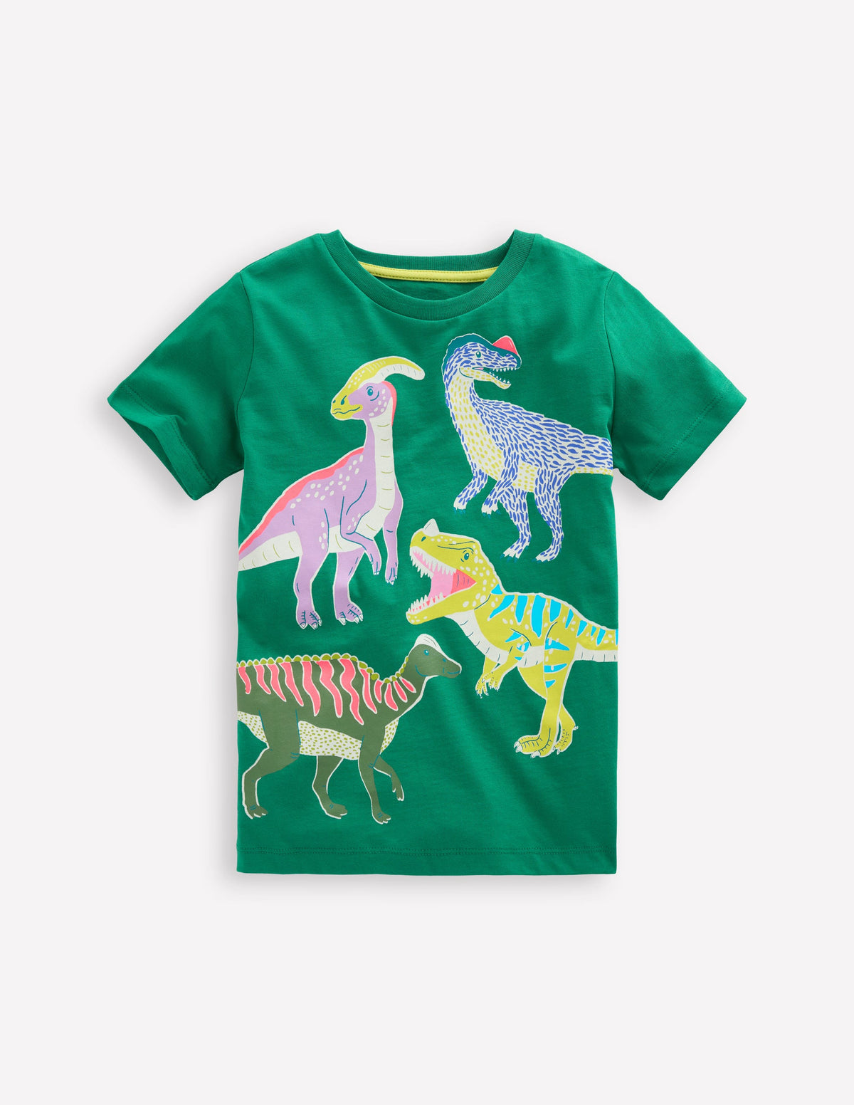 Im Dunkeln leuchtendes T-Shirt-Schattiges Grün Dinos - Image 1