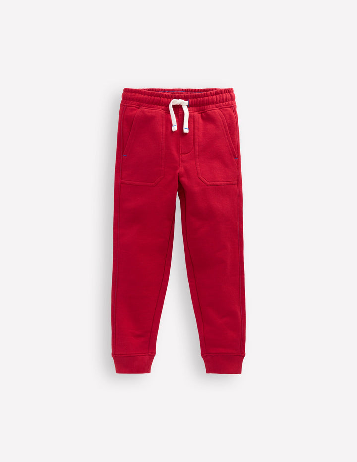 Bas de jogging essentiel-Rouge cannelle