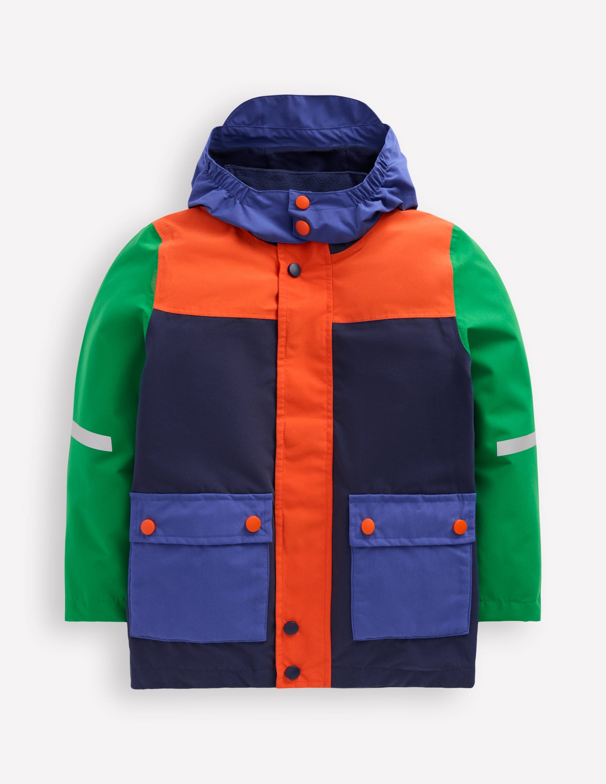 Waterproof Fisherman's Jacket-Colourblock-1