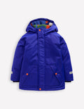 Anorak mit Teddyfellfutter-Blau