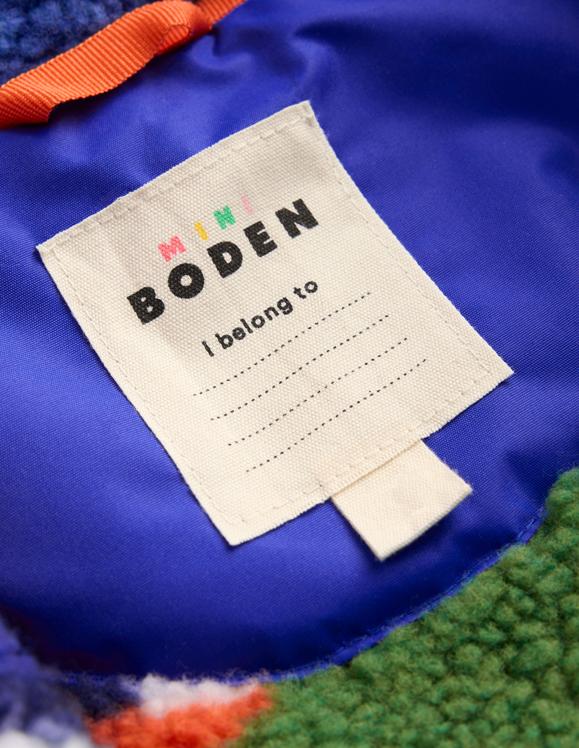 Anorak mit Teddyfellfutter-Blau - Image 4