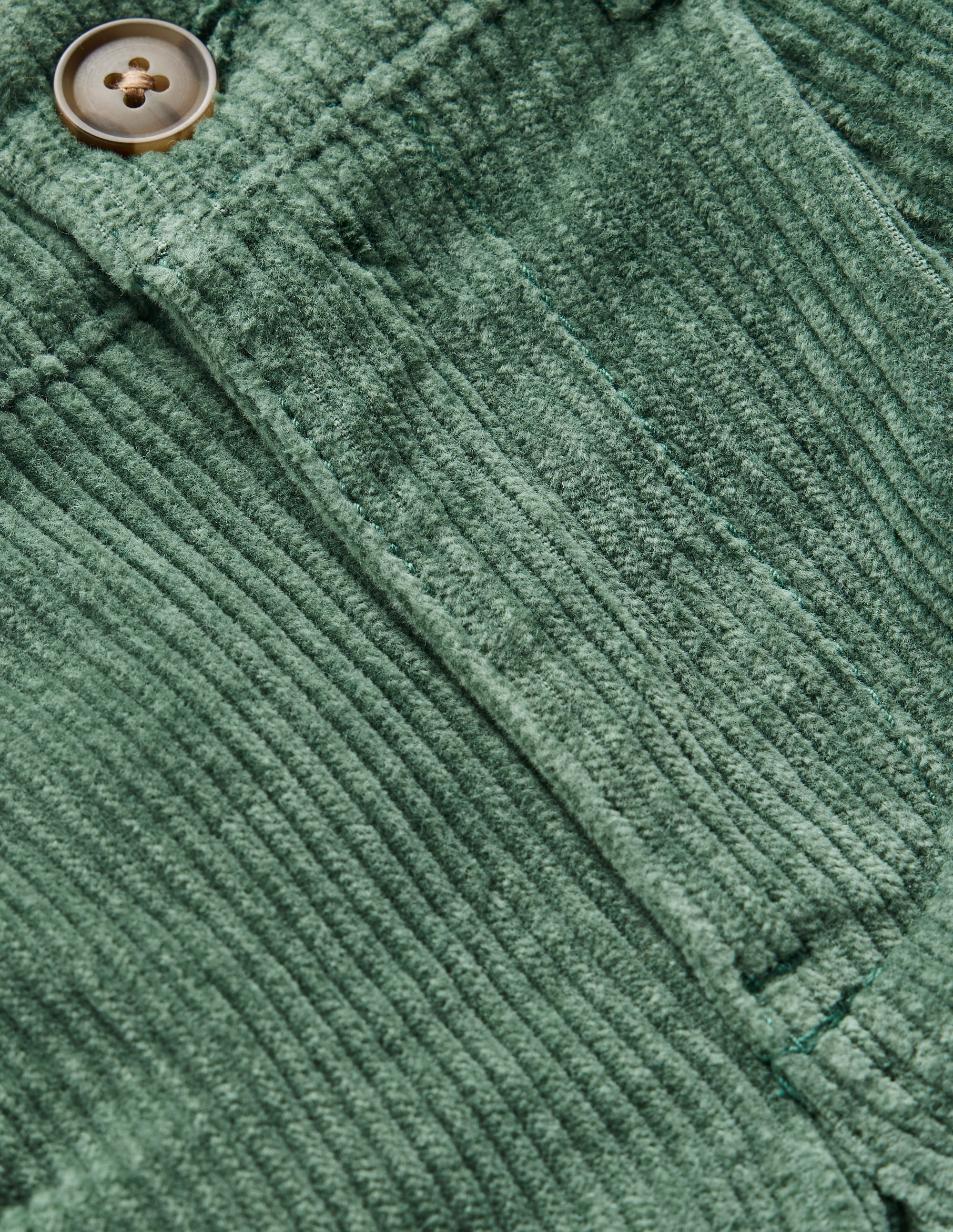 Everyday Straight Leg Trousers-Smoke Pine Cord - Image 3