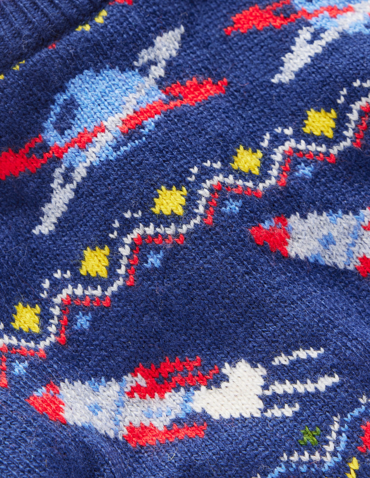 Fair-Isle-Pullover-Schuluniform-Navy, Weltraum-3
