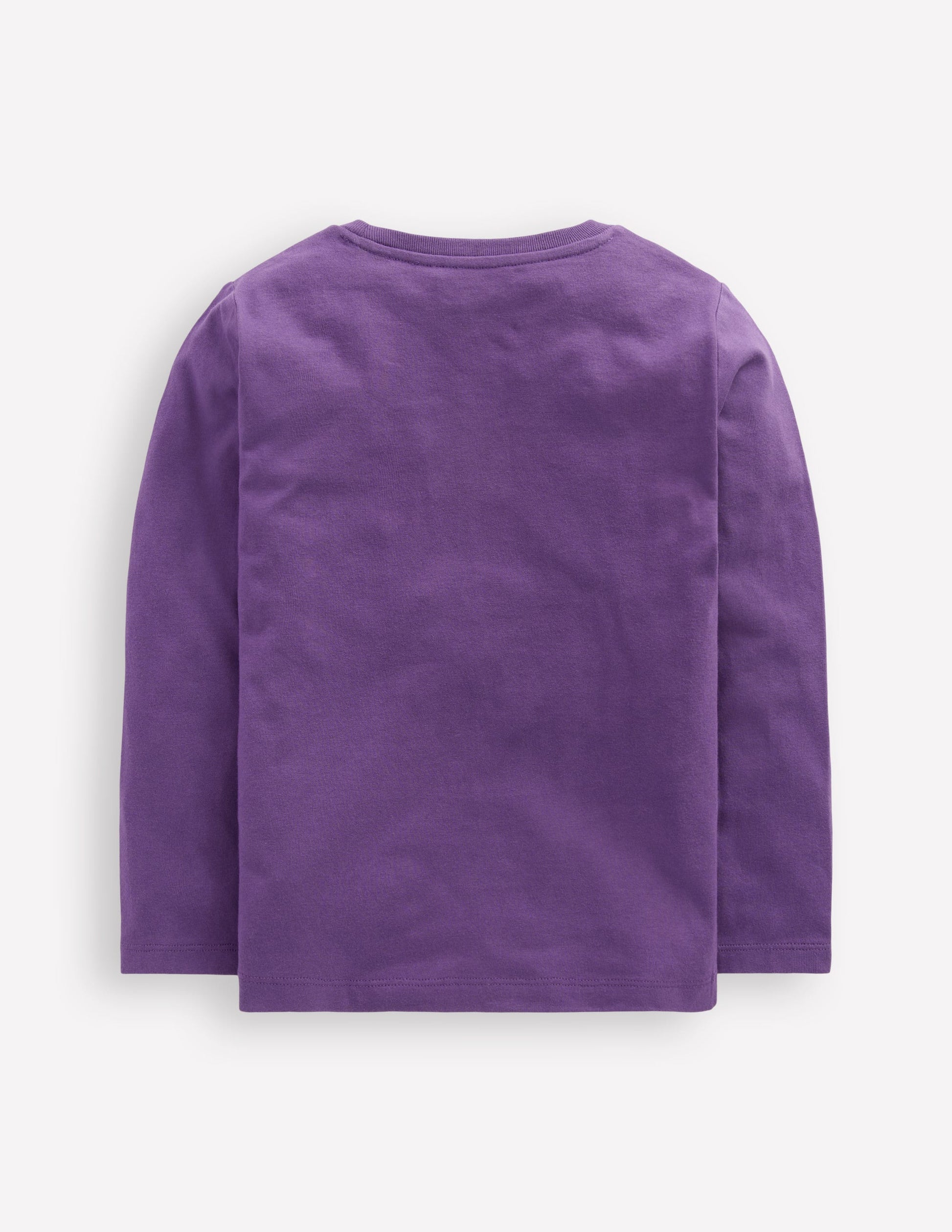 Im Dunkeln leuchtendes T-Shirt mit Superstitch-Mystisches Violett Fledermaus-2