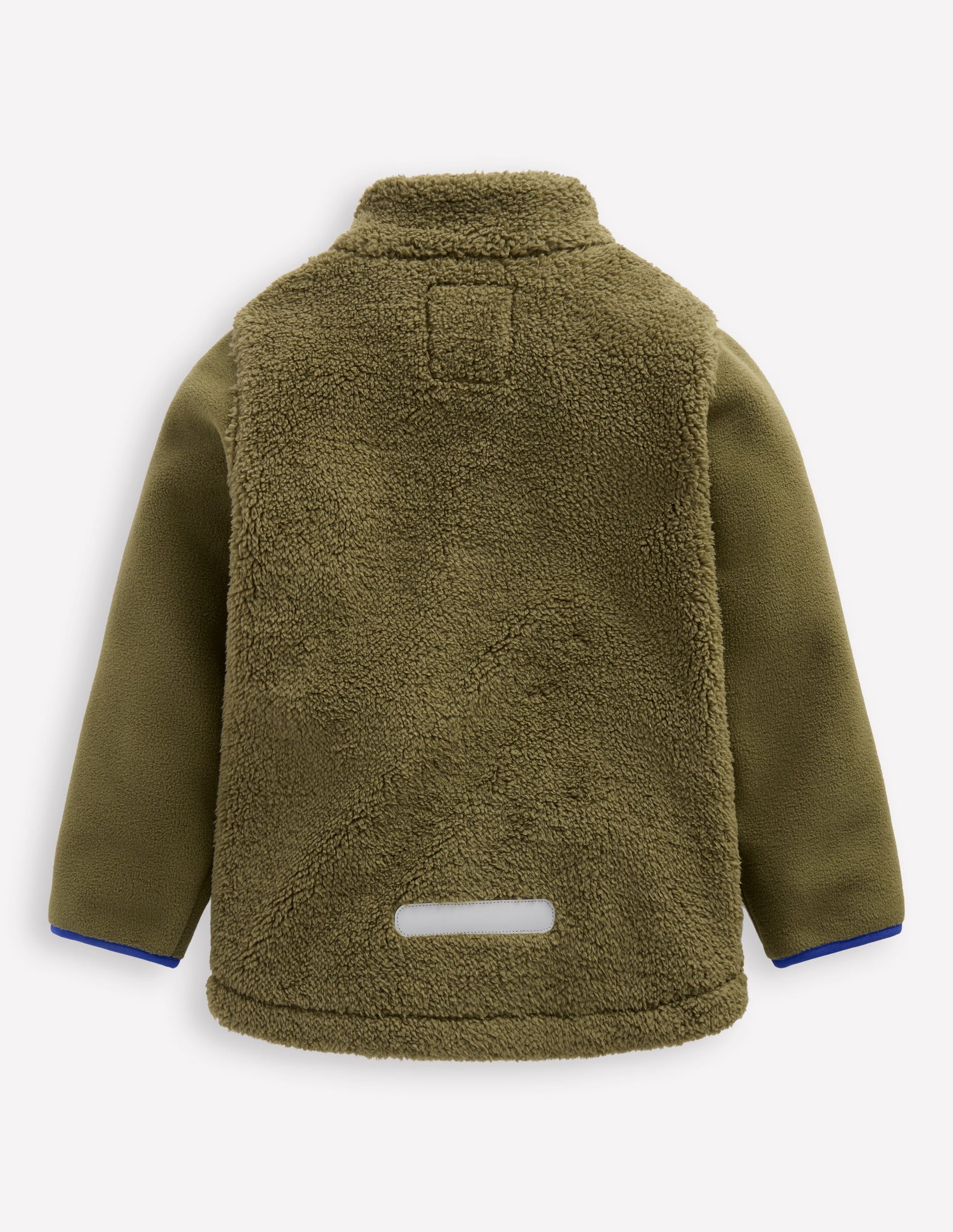 Kuschelige, winddichte Fleecejacke-Winter Moos-2