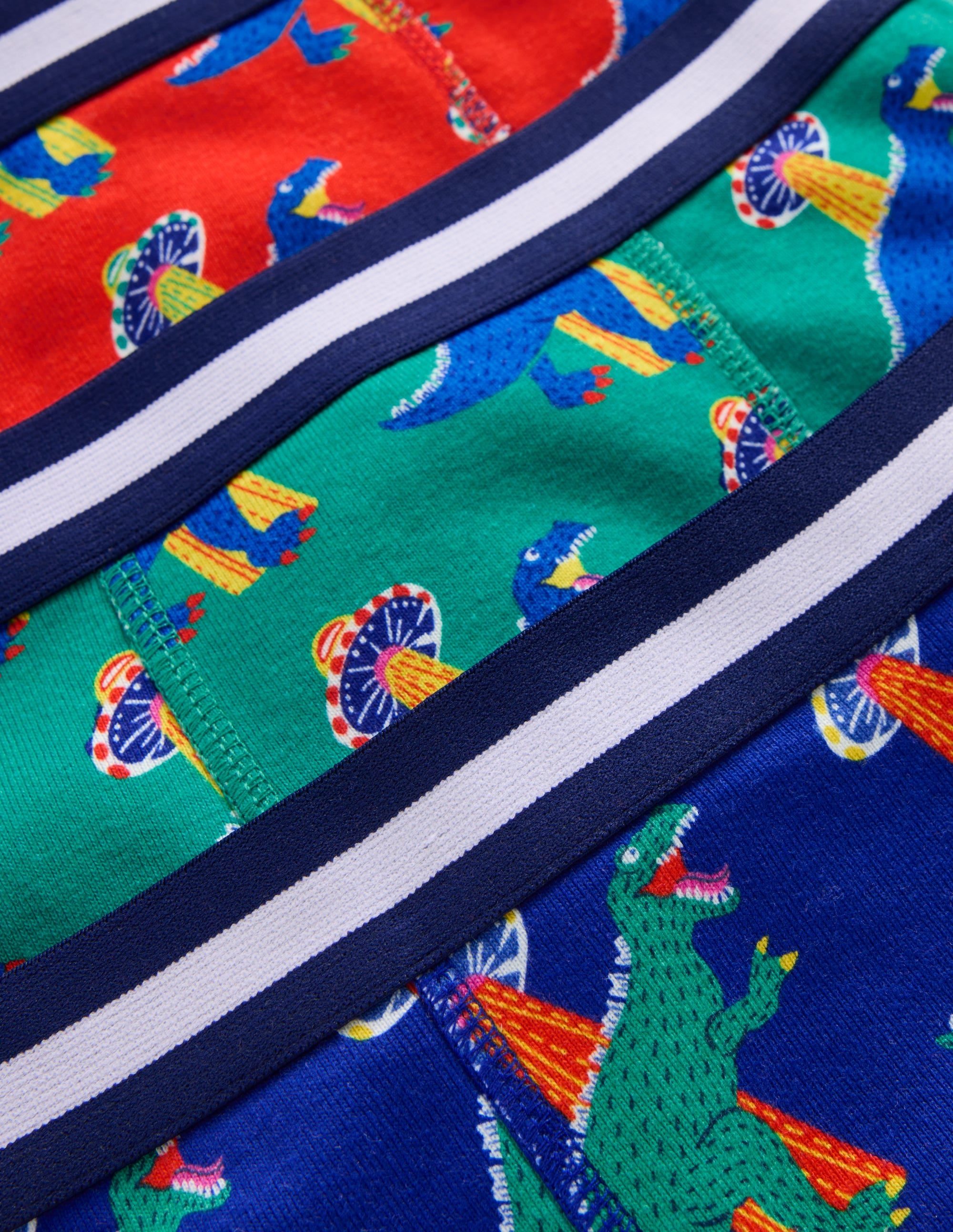 Boxershorts im 5er-Pack-Bunt Dino/Streifen - Image 3