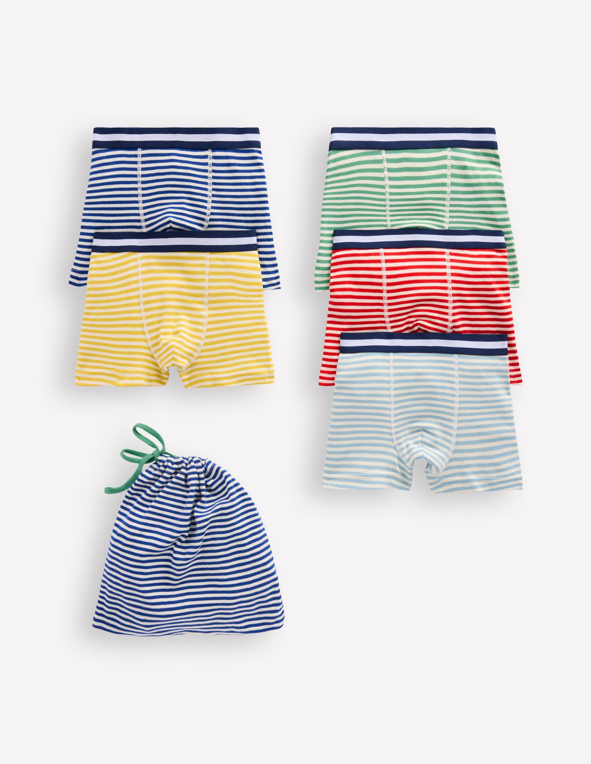5-pack Boxers-Rainbow Stripe-1