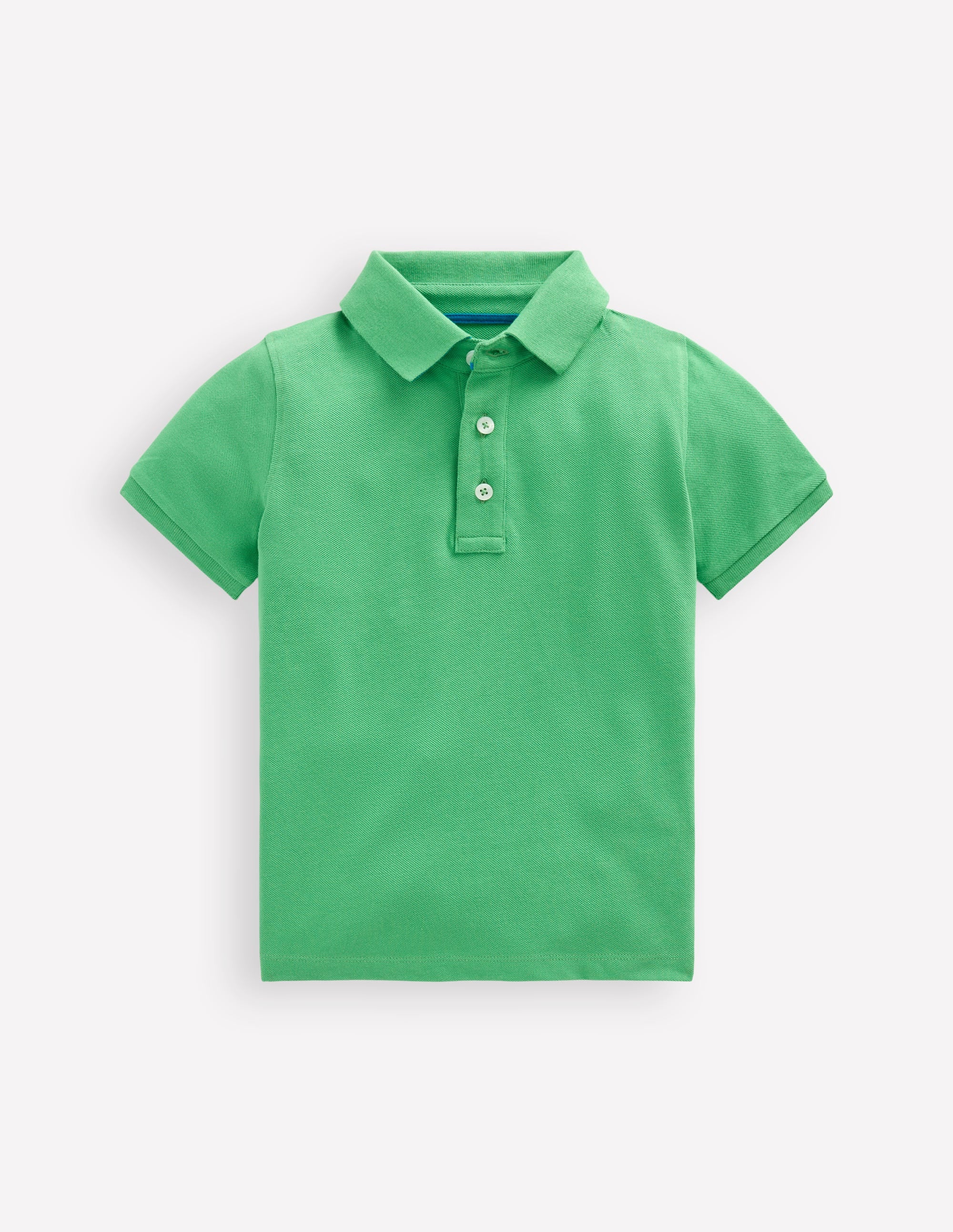 Piqué Polo Shirt-Aloe Green - Image 1