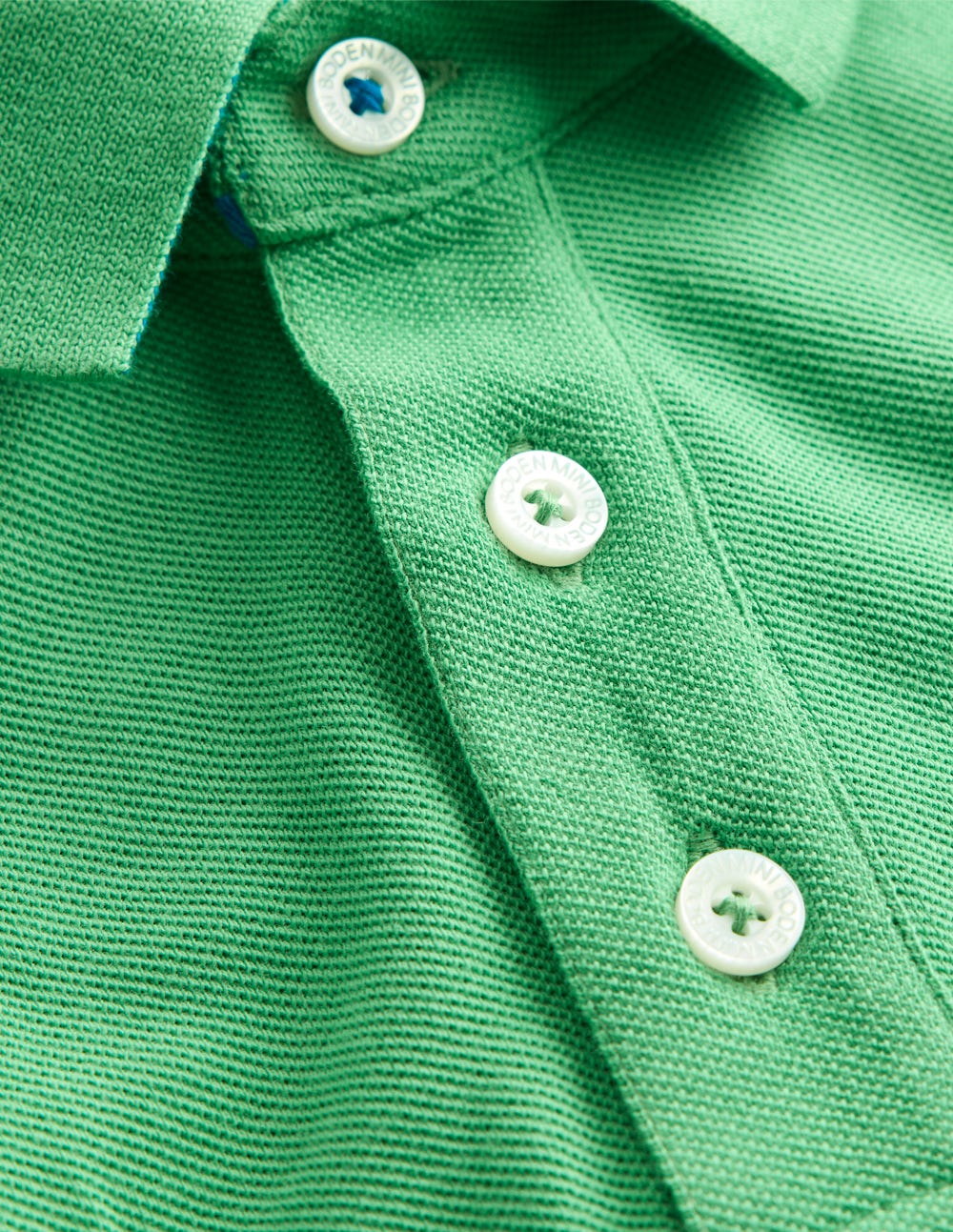 Piqué Polo Shirt-Aloe Green - Image 3