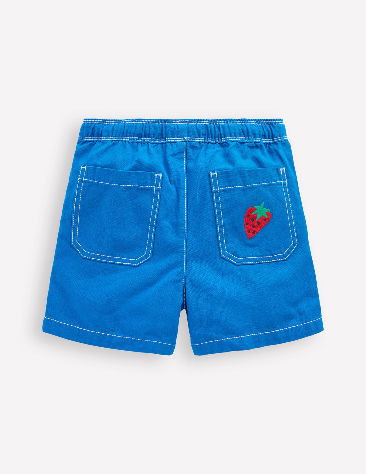 Baumwollshorts zum Hineinschlüpfen-Obststickerei-2