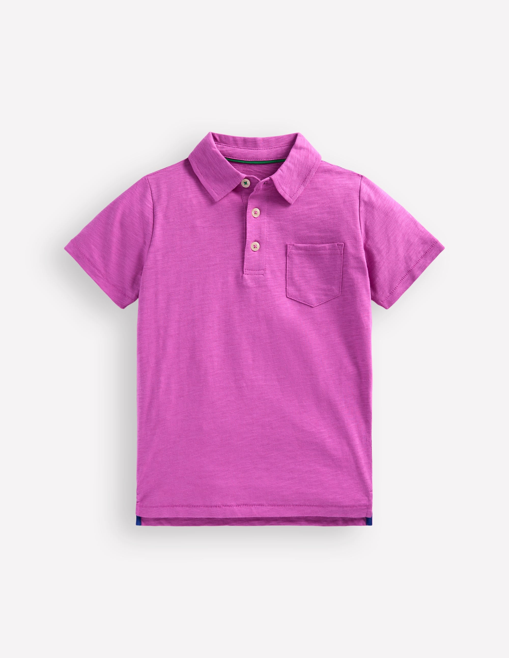 Flammgarn-Polohemd-Fingerhut-Lila - Image 1