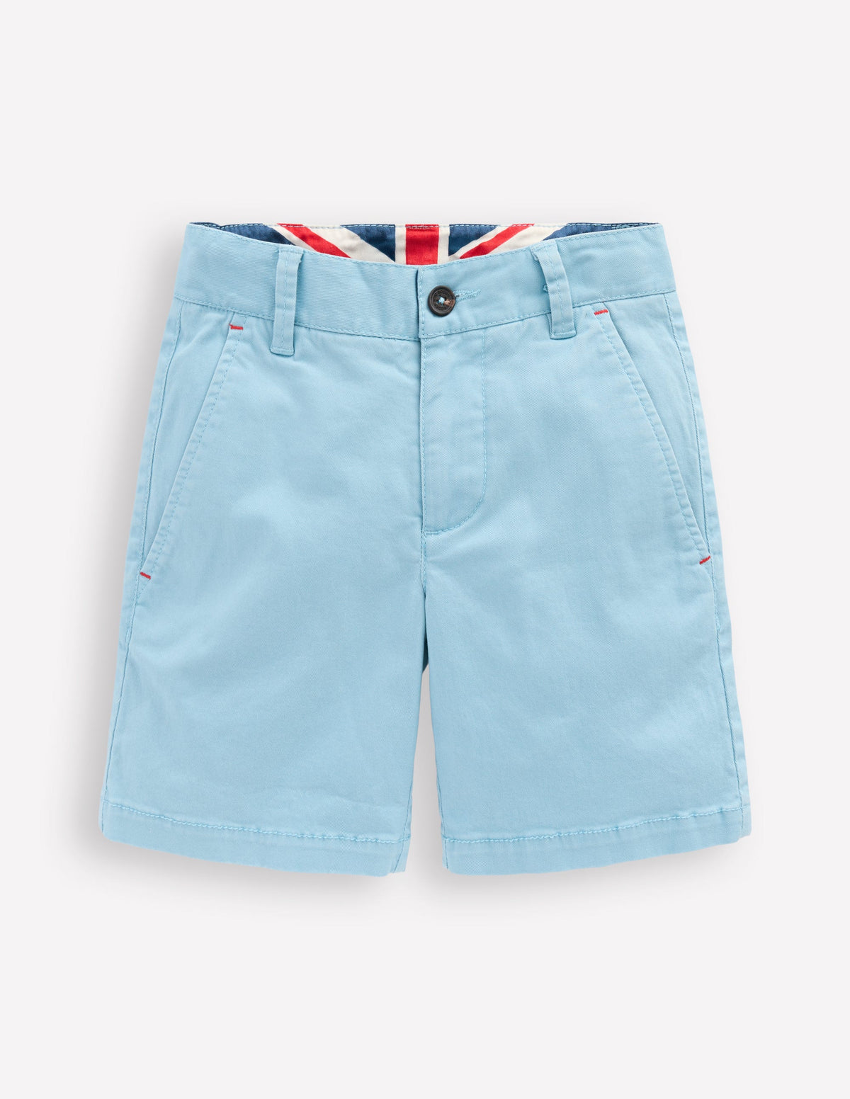 Klassische Chino-Shorts-Blau-1