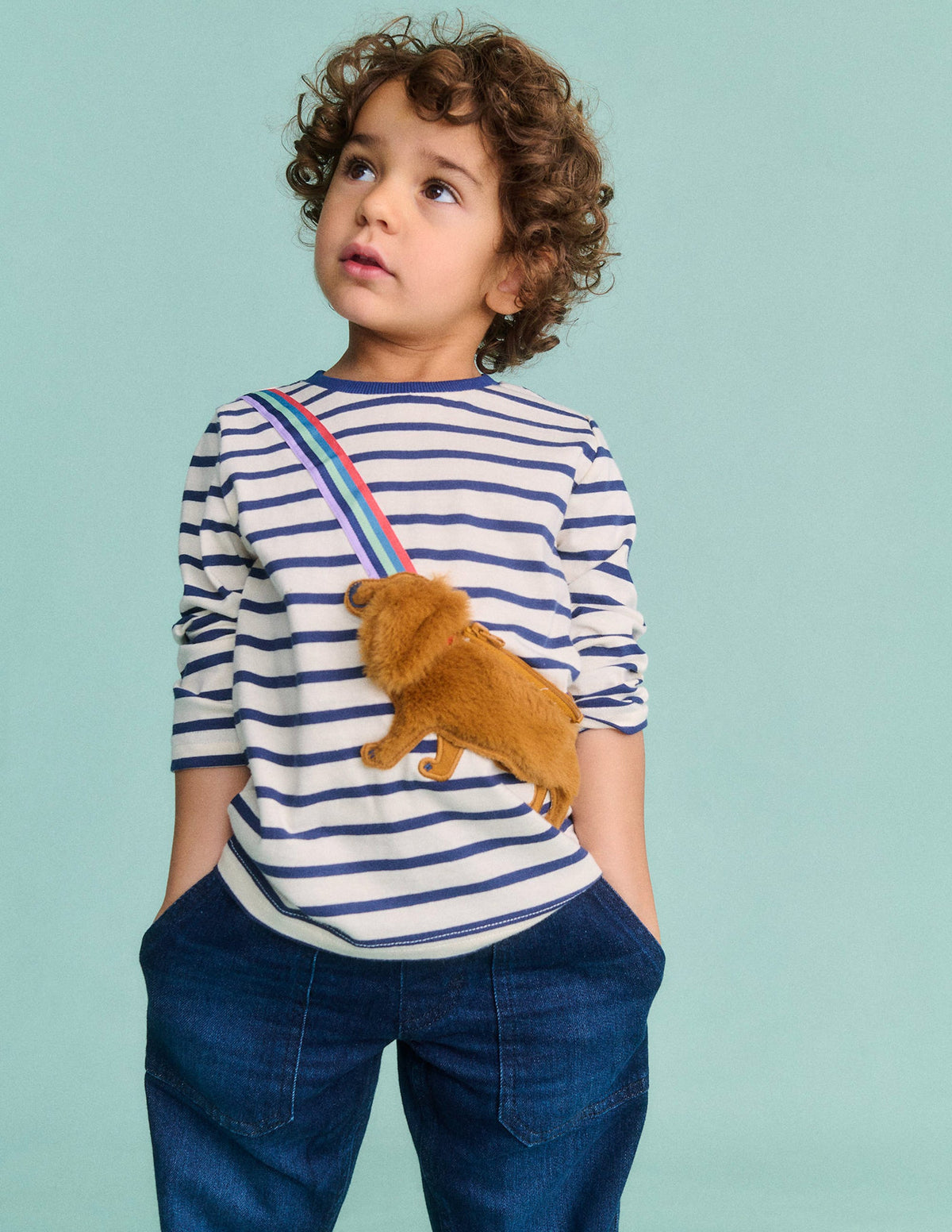 Novelty Bag T-shirt-Starboard/ Ivory Dog - Image 4