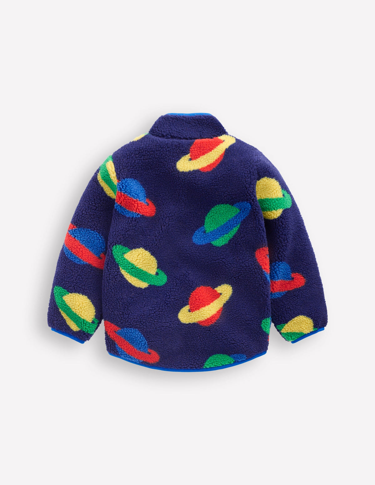 Cosy Borg Jacket-Twilight Blue Planets - Image 2