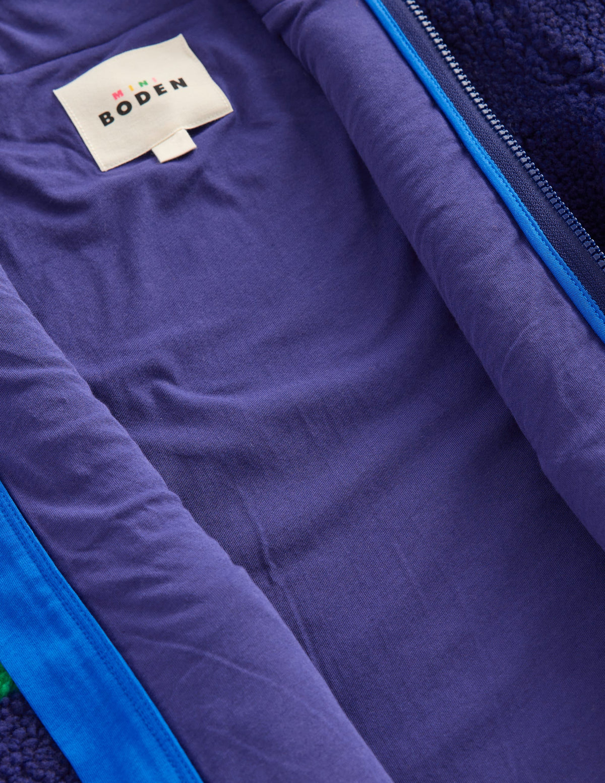 Cosy Borg Jacket-Twilight Blue Planets-5