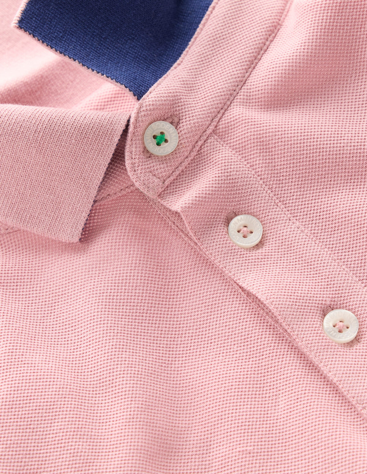 Piqué Polo Shirt-Vintage Pink-3