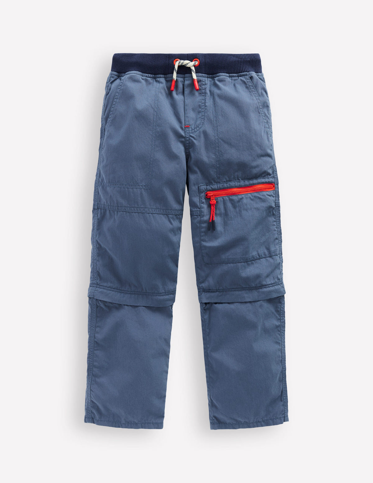 Zip-Off Techno Trousers-Robot Blue-1