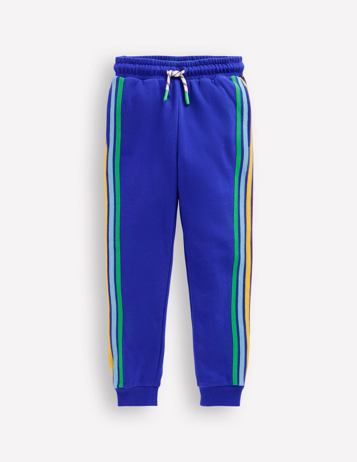 Jogginghose mit Streifen in Regenbogenfarben-Leuchtendes Blau - Image 1