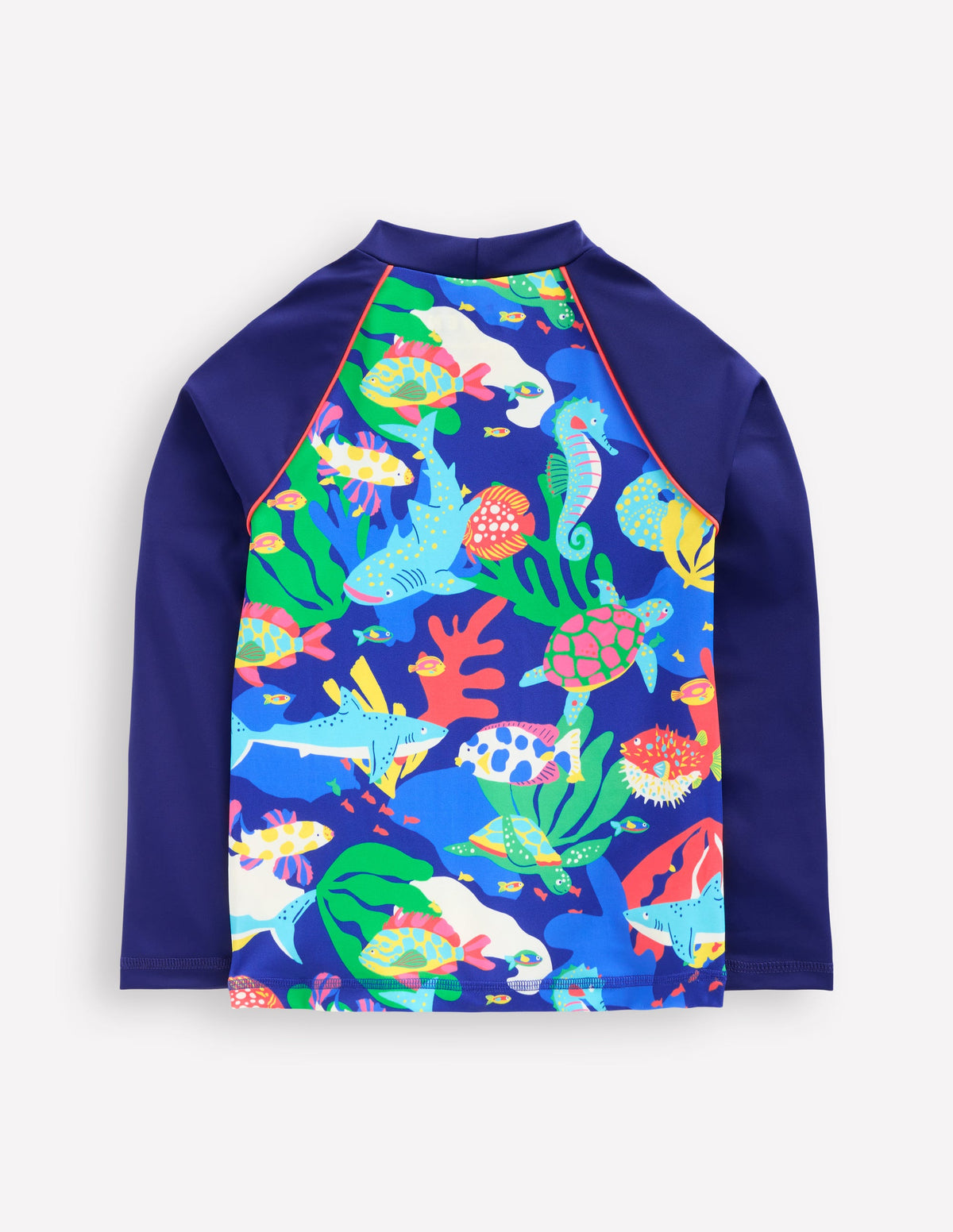 Rash Top mit Logo-Bunt, Korallenriff - Image 2