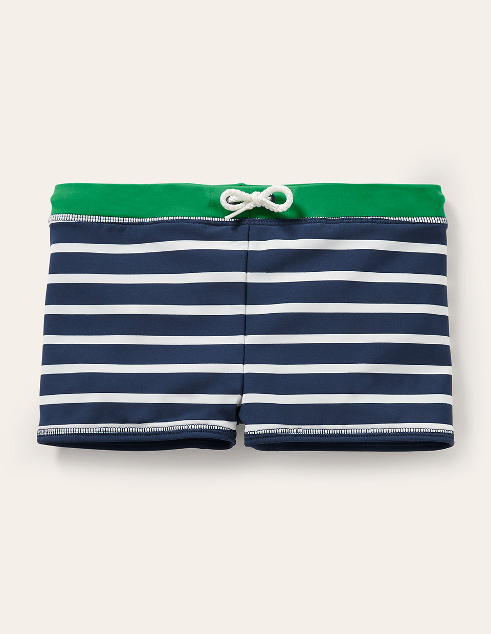 Badehose-Bleu marine/blanc - Image 1