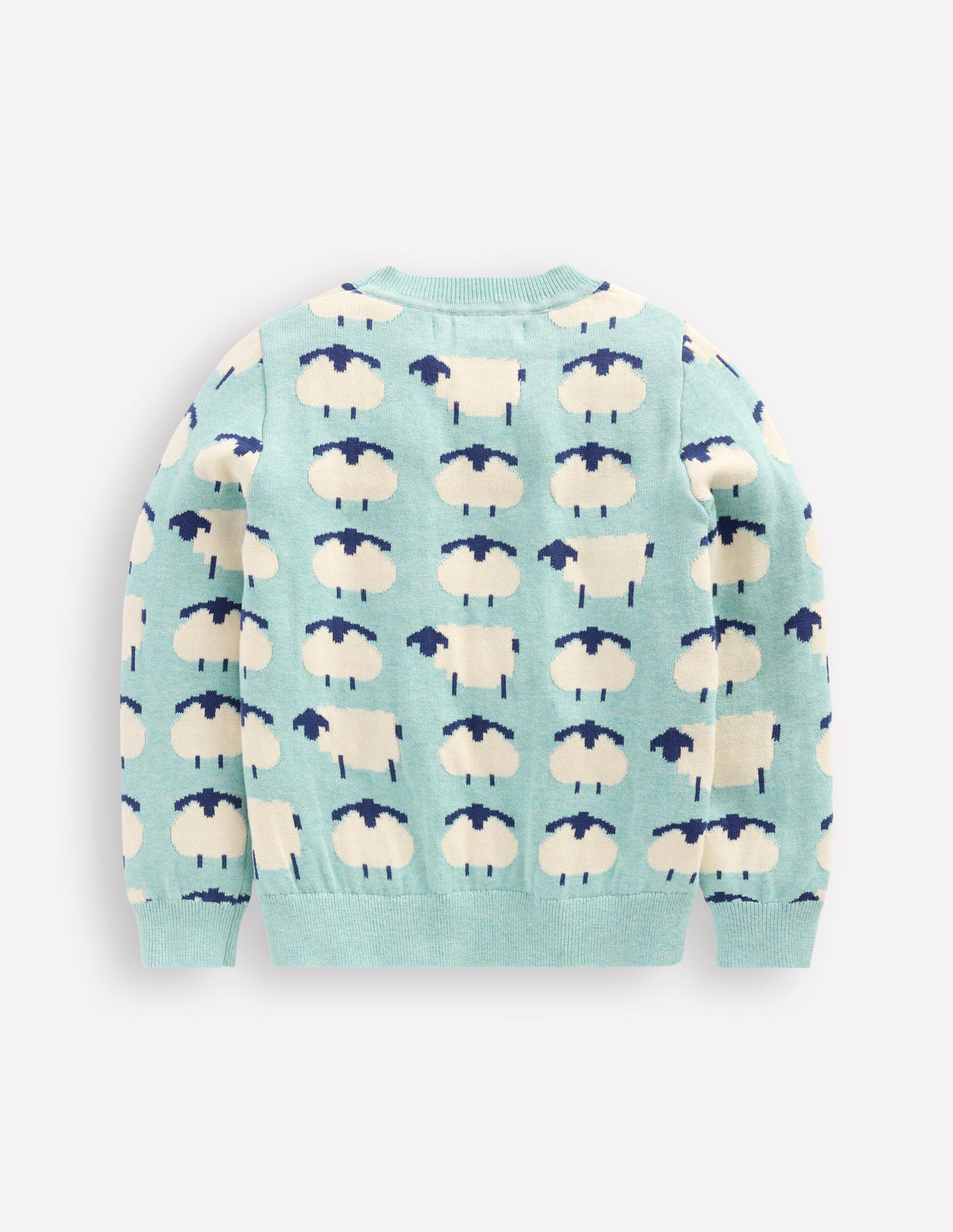 Origineller Pullover-Turmalinblau Schaf - Image 2