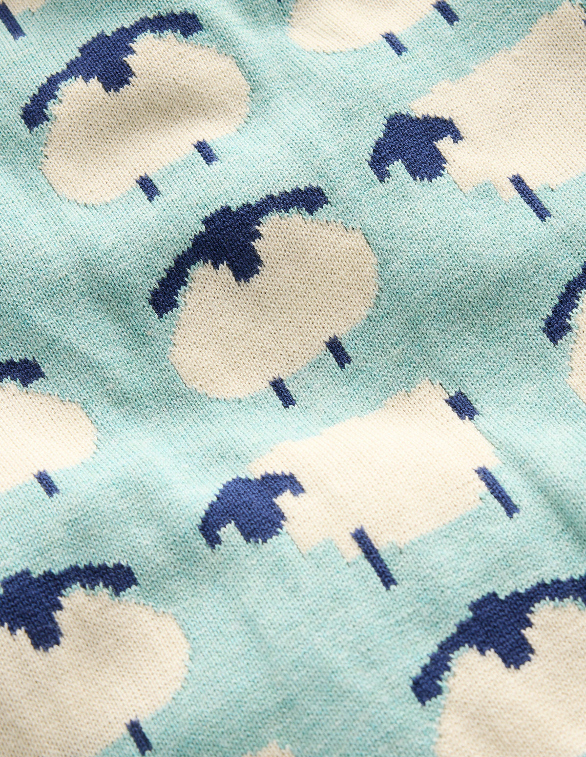 Origineller Pullover-Turmalinblau Schaf - Image 3