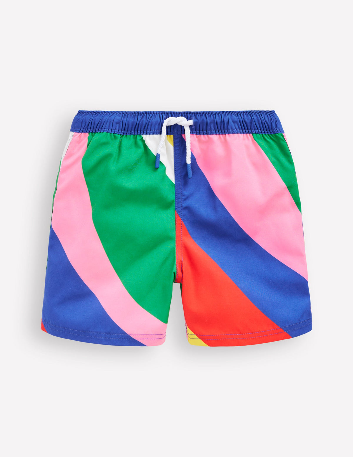 Short de bain-Tourbillon arc-en-ciel multi-1