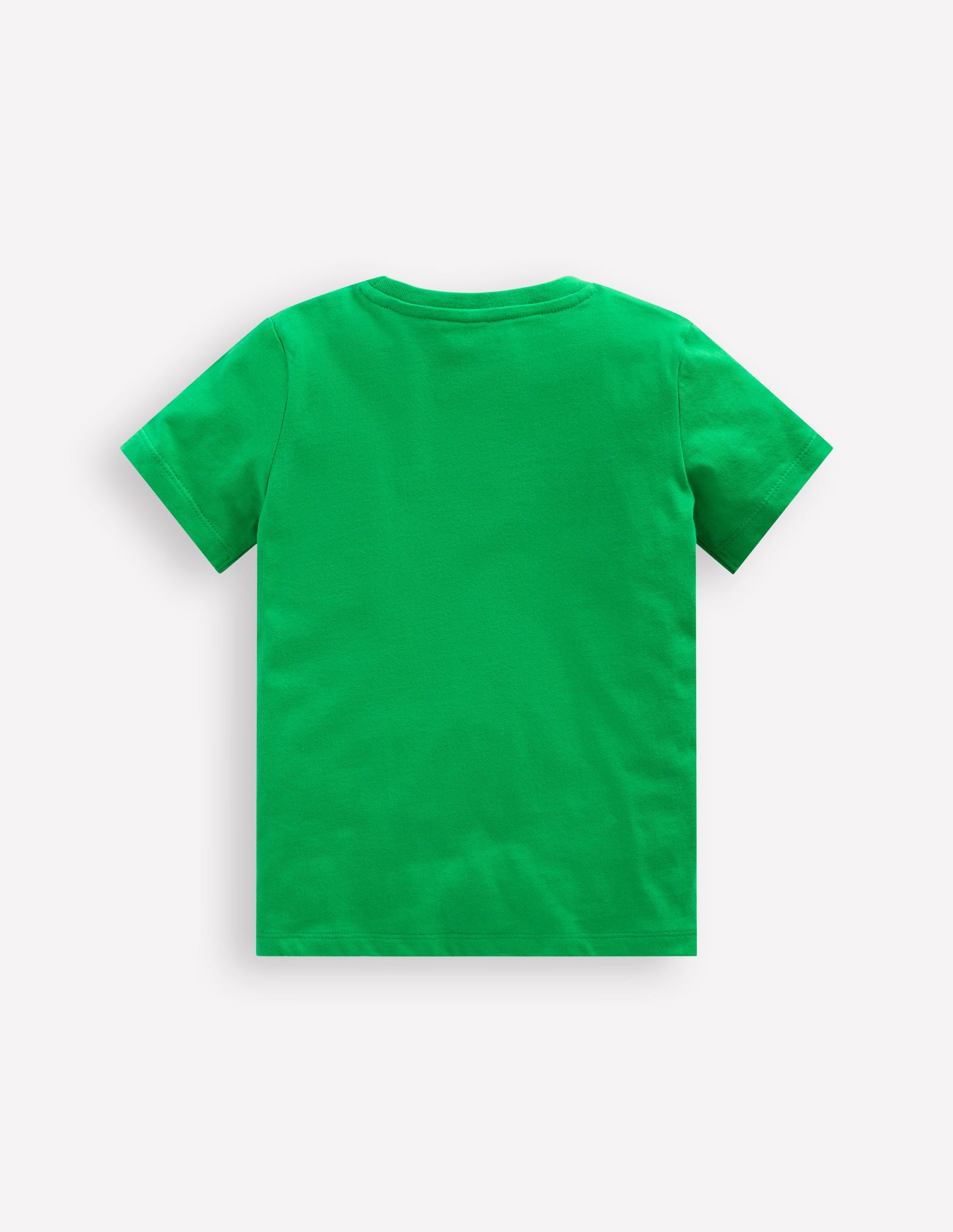 Bouclé-T-Shirt-Blassgrün Schaf-2