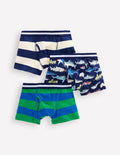Boxershorts im 3er-Pack-Hai Streifen