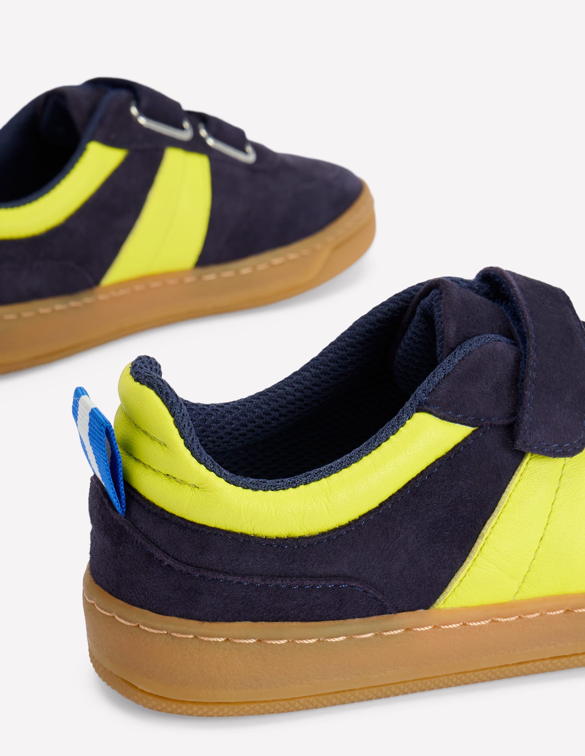 Blockfarben tragen-College-Navy / Neon - Image 3