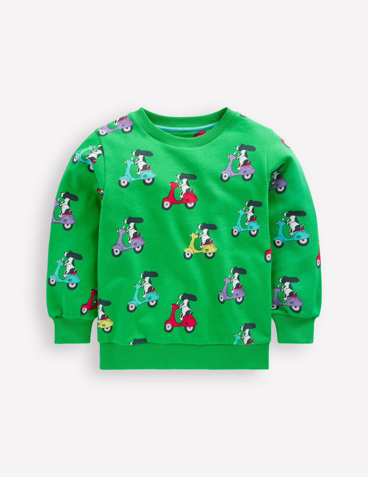 Bedrucktes Sweatshirt-Setzlingsgrün Welpe Roller - Image 1