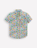 Chemise en coton et lin-Bunt Haie