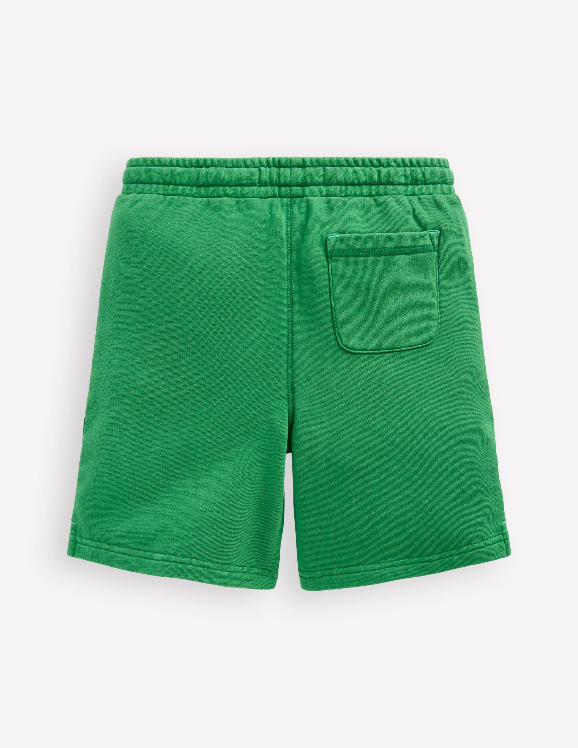 Stückgefärbte Sweatshorts-Highland-Grün-2