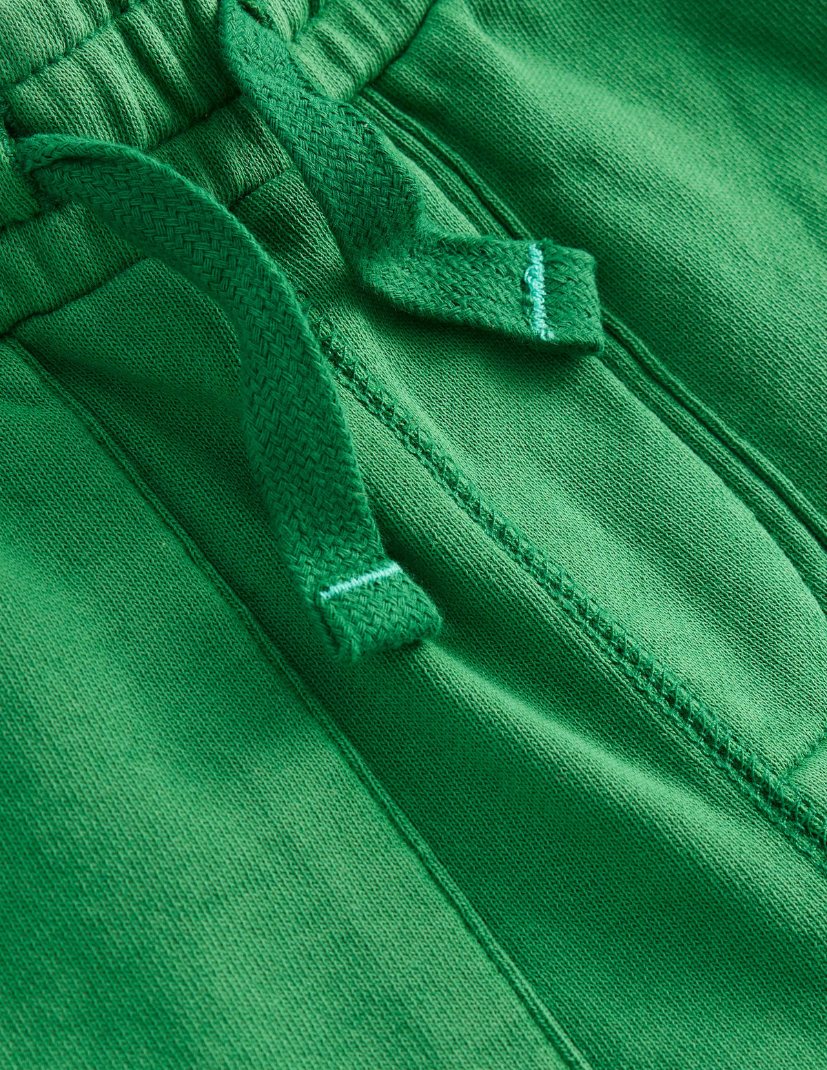 Stückgefärbte Sweatshorts-Highland-Grün - Image 3
