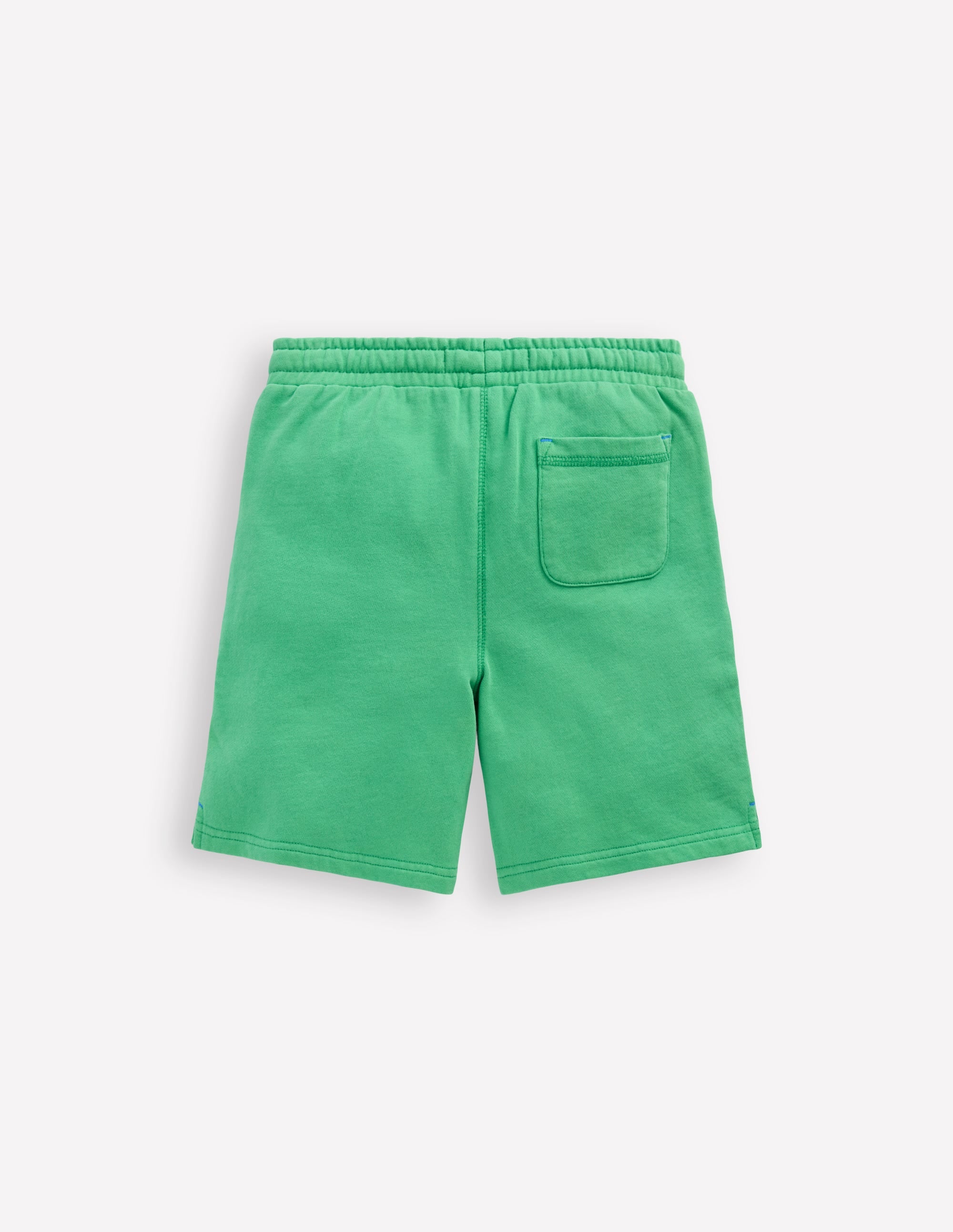 Short de survêtement teint en pièce-Vert épicéa - Image 2