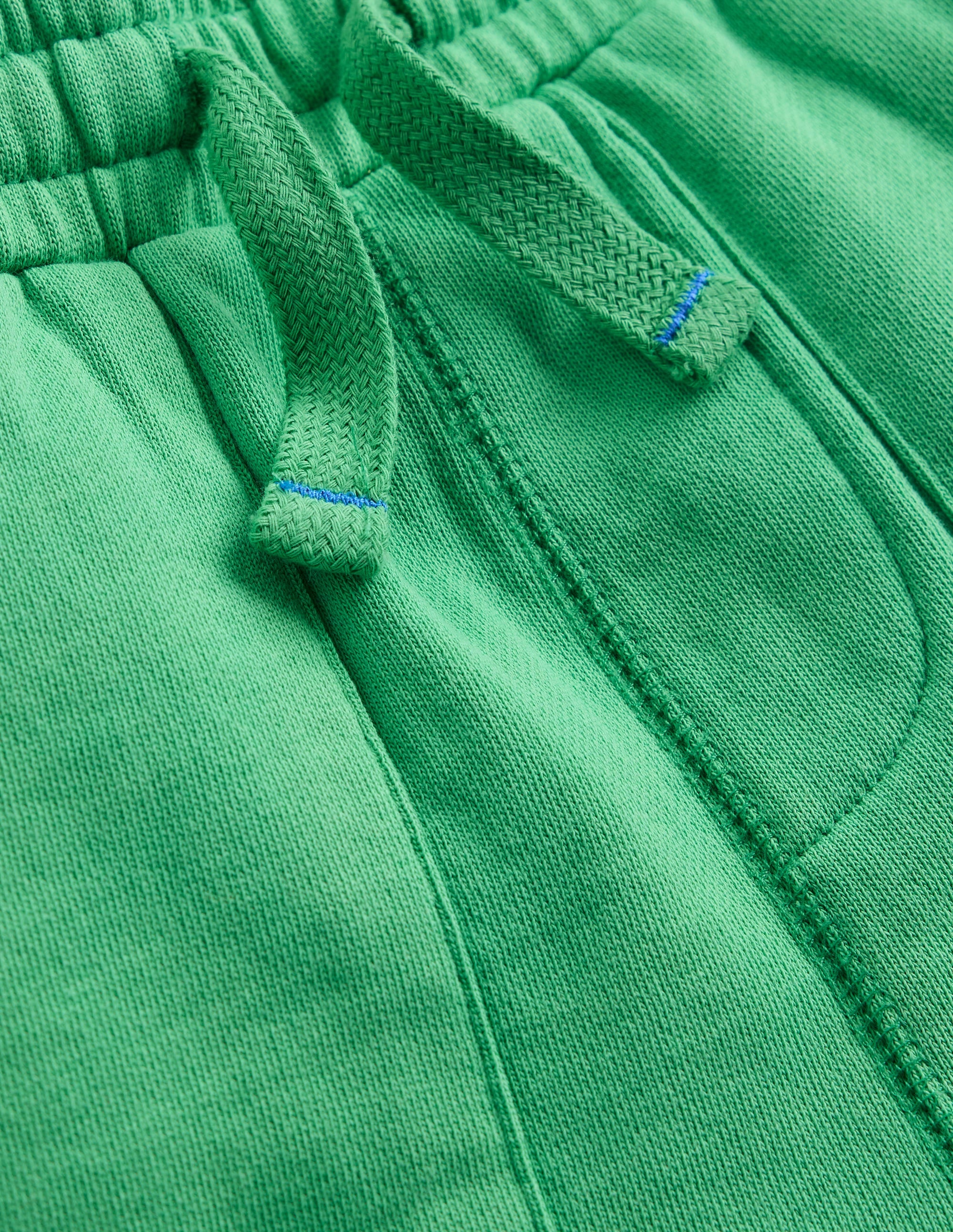 Short de survêtement teint en pièce-Vert épicéa - Image 3