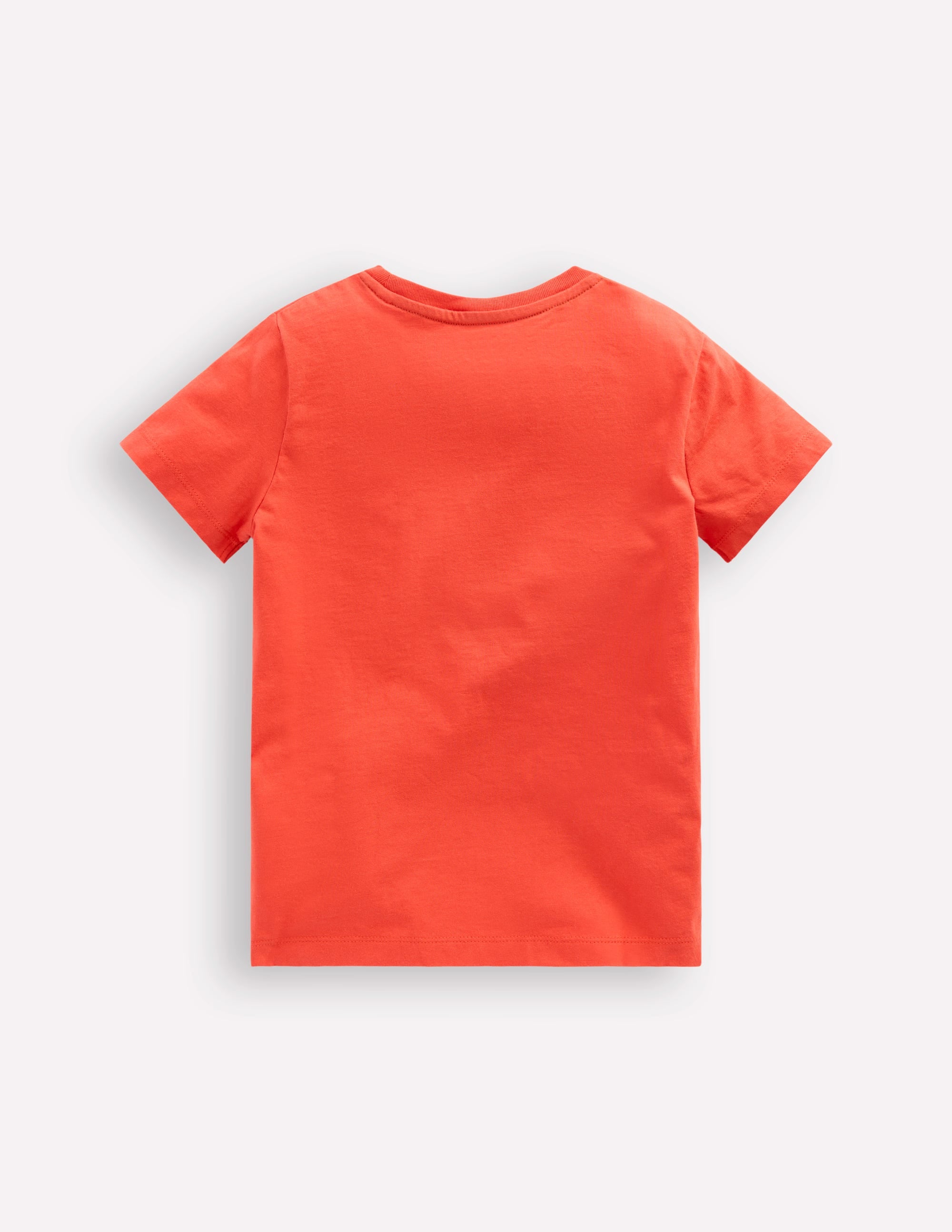 T-shirt zippé à appliqué-Crocodile orange four de potier - Image 2