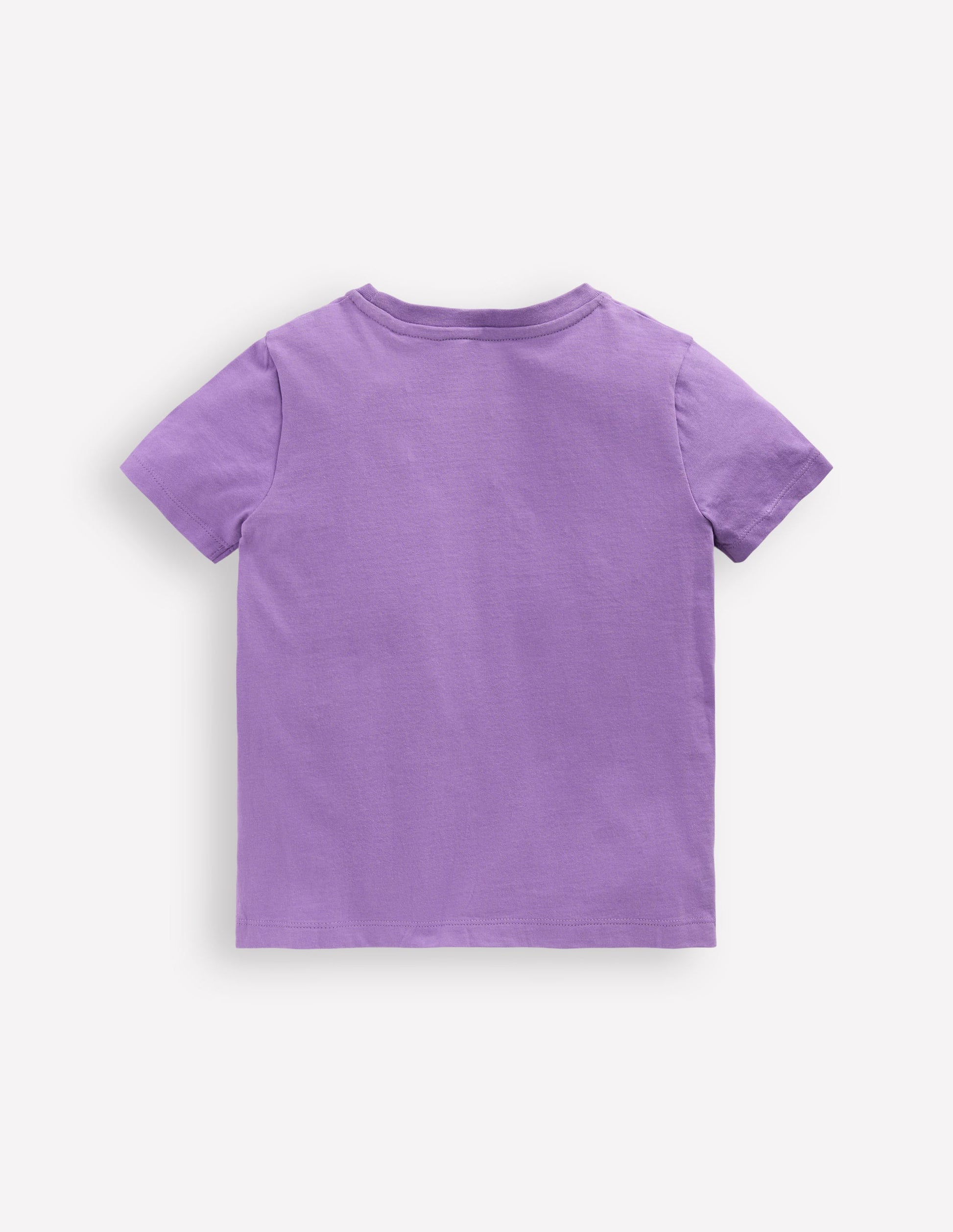 T-shirt zippé à appliqué-Caméléon violet aster-2