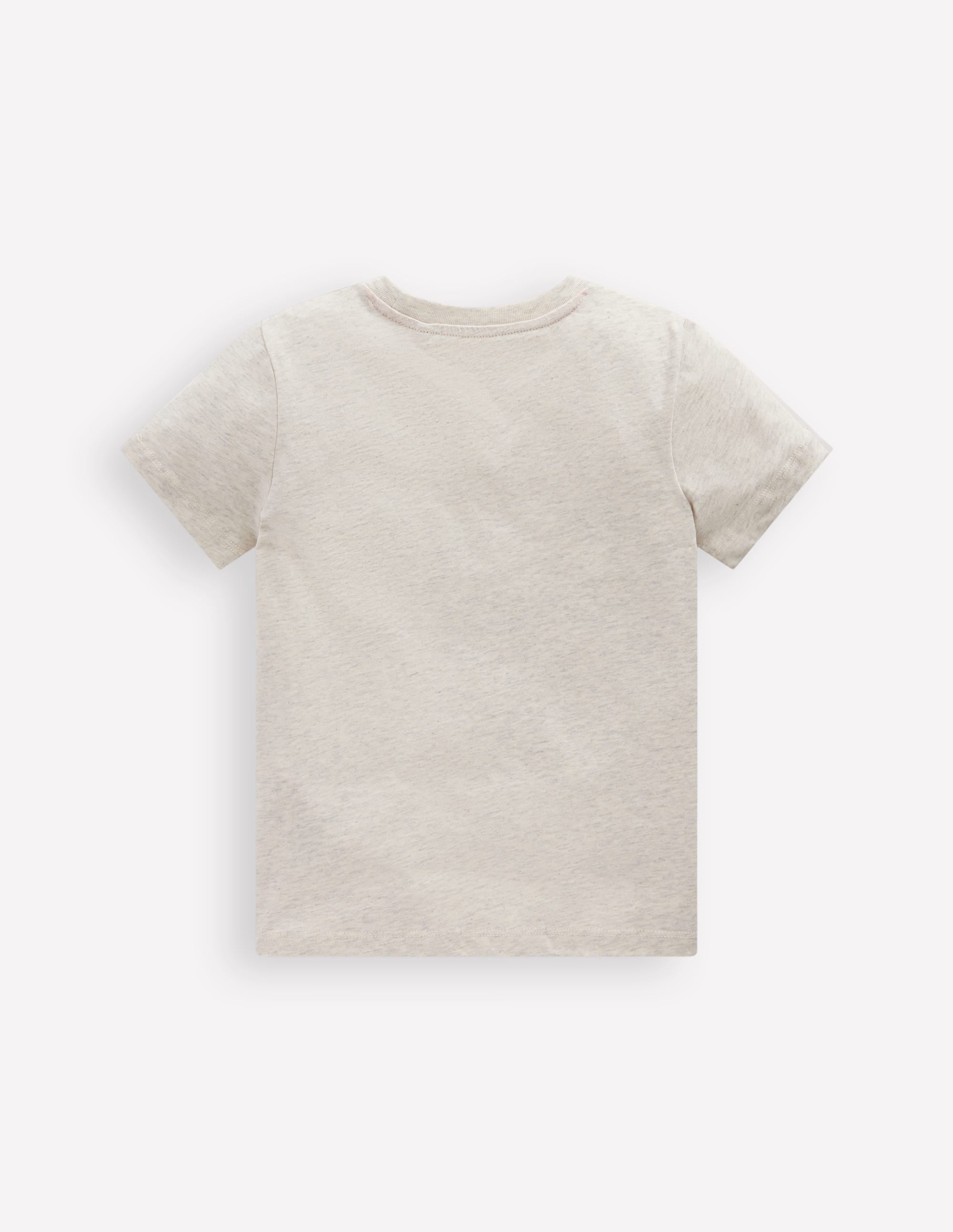 T-Shirt mit Grafik-Haferbeige Meliert Lustige Fahrzeuge - Image 2