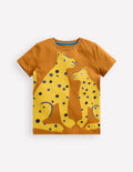 T-shirt graphique fun-Léopard épices de Cathay