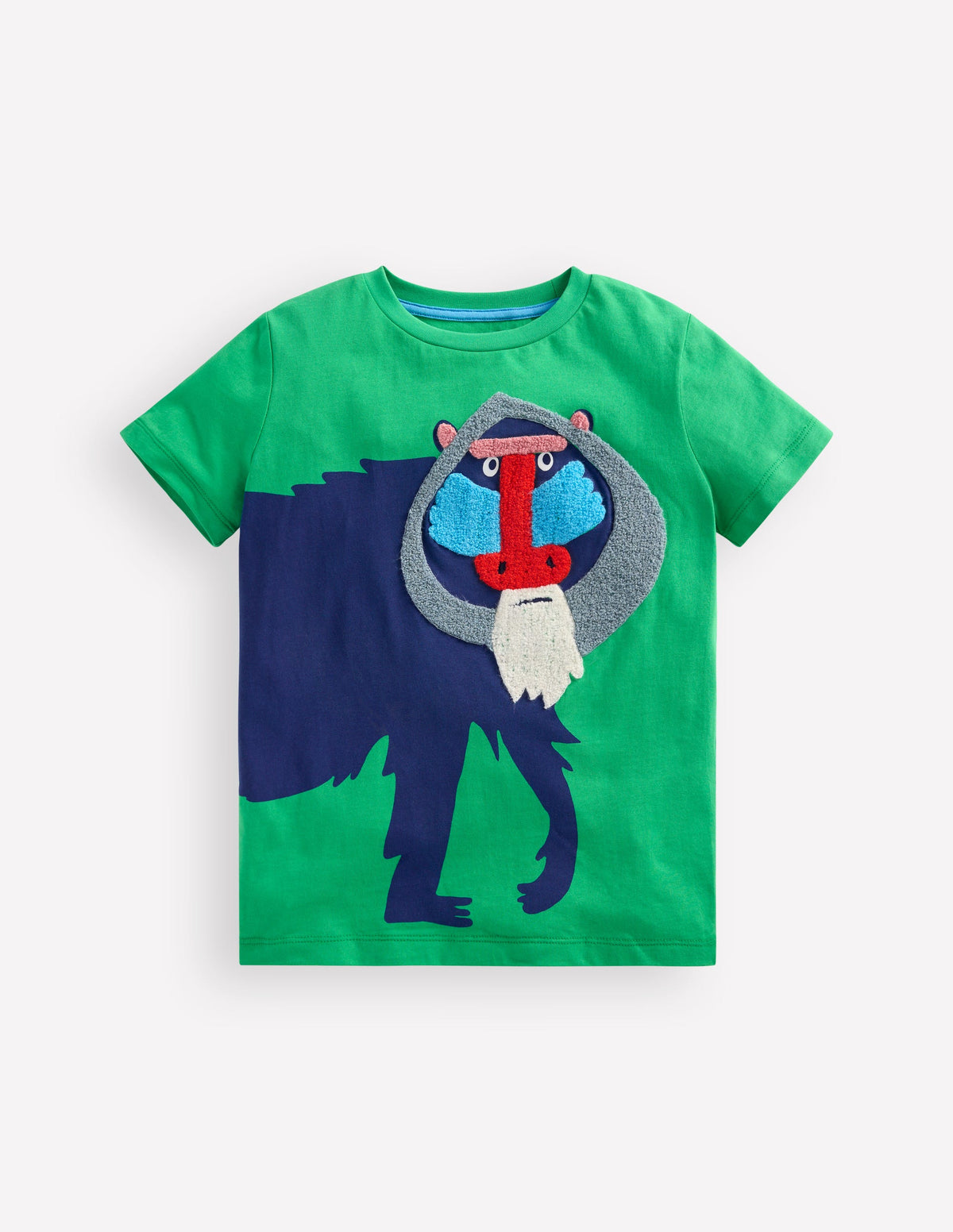 Lustiges T-Shirt mit Grafik-Blassgrün Pavian - Image 1